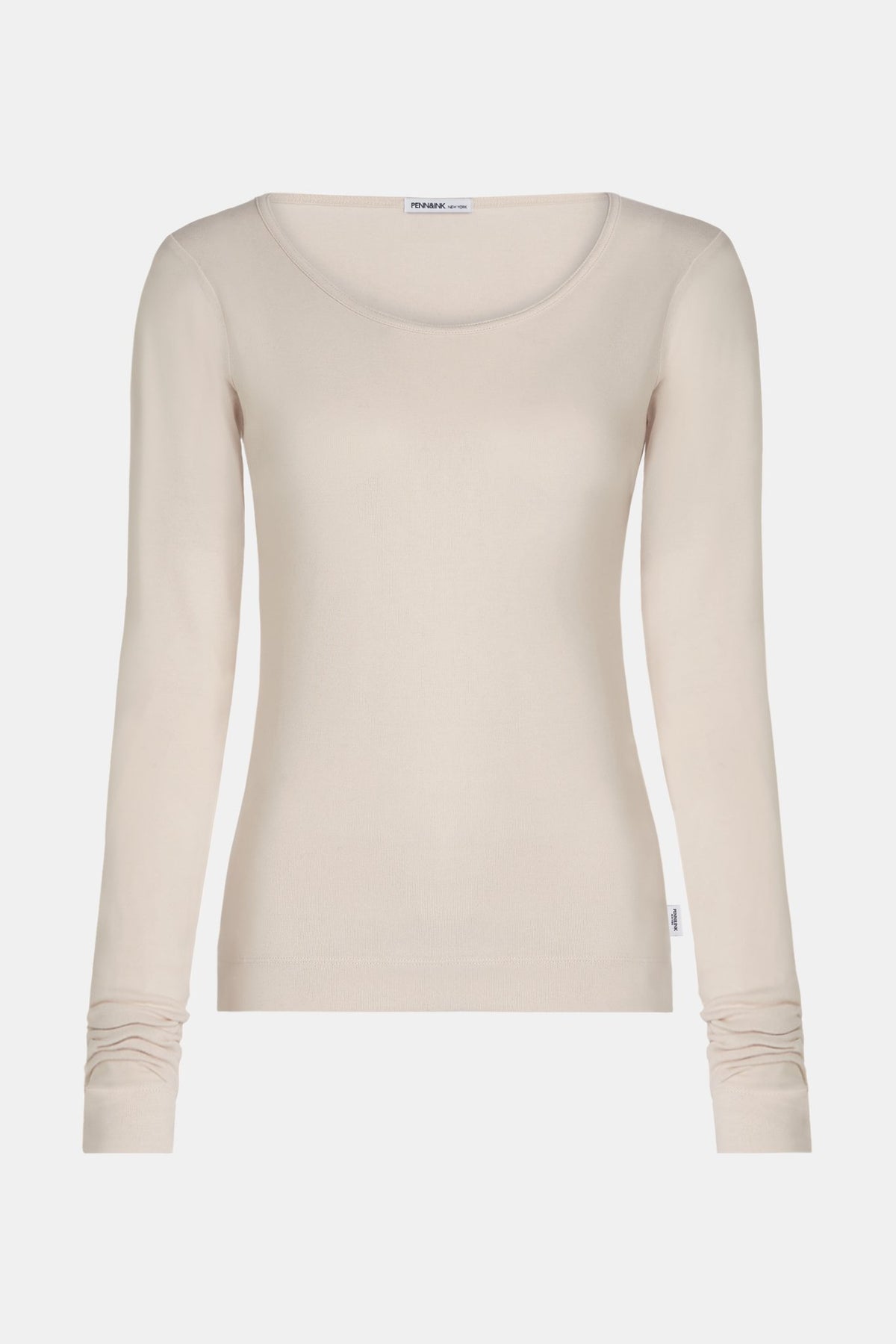 Longsleeve mit Raffung