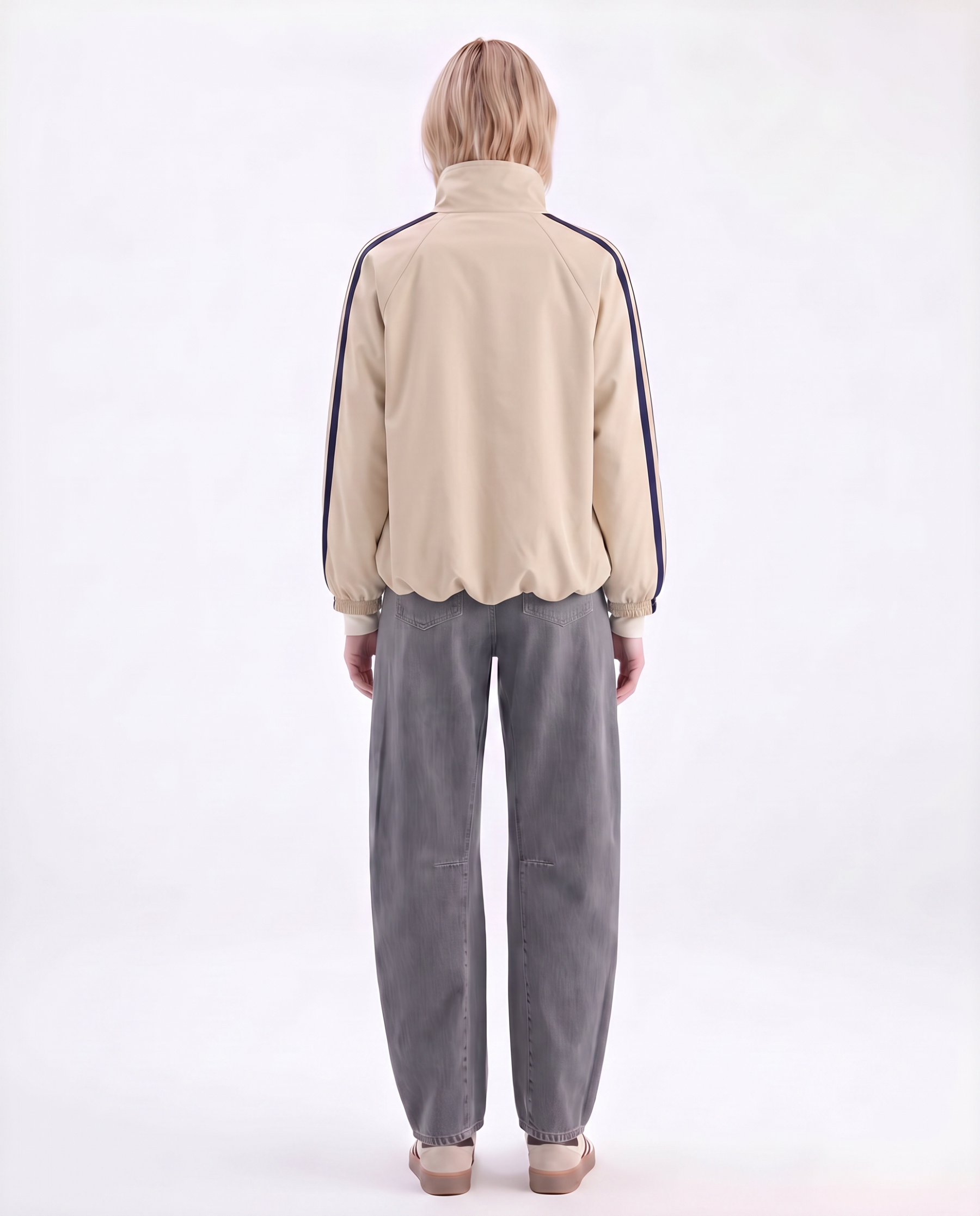 Blouson mit Streifen
