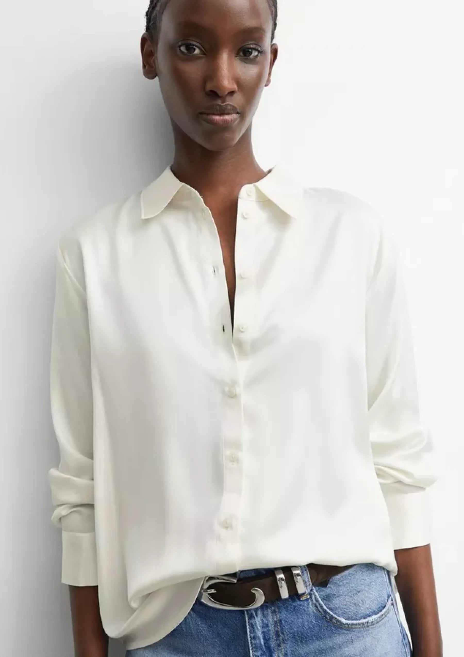 Klassische Bluse
