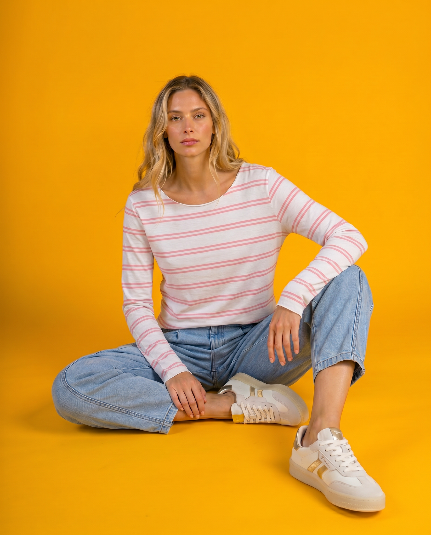 Longsleeve mit Streifen