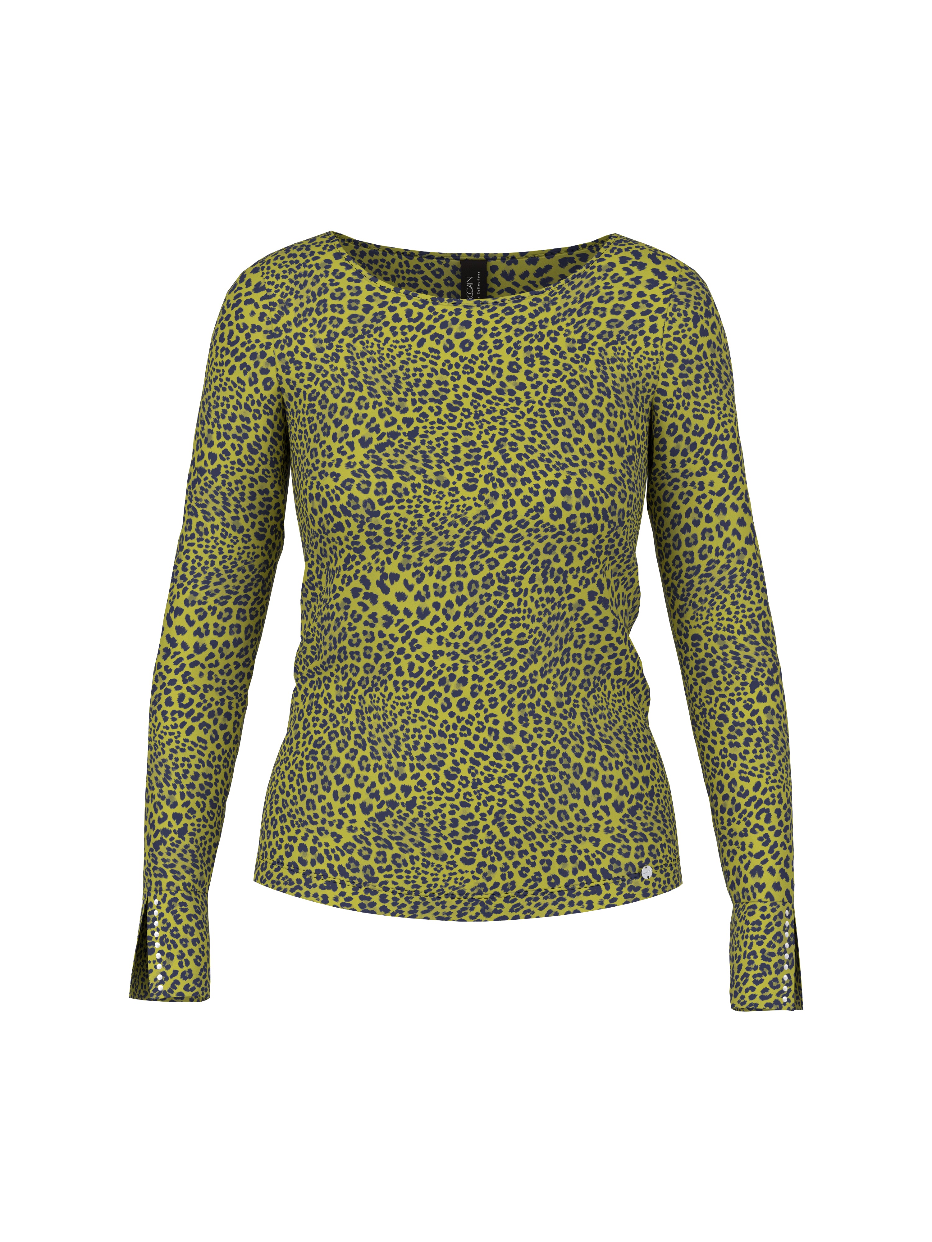 Longsleeve mit Leo-Print