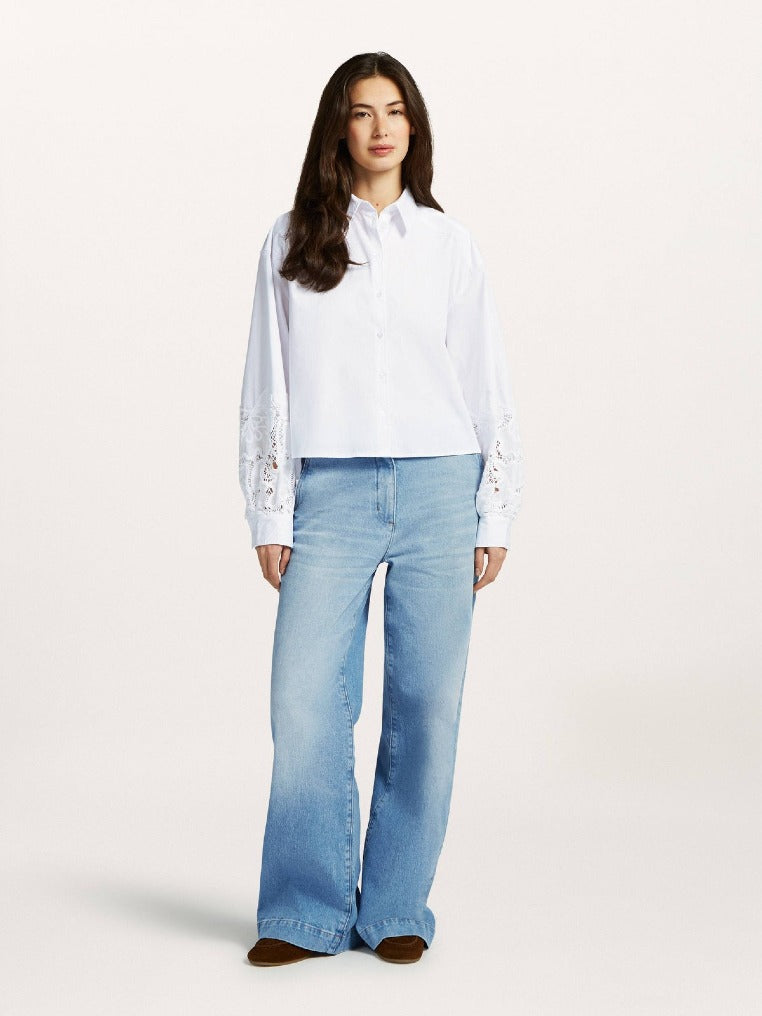 Beaumont Blusen White