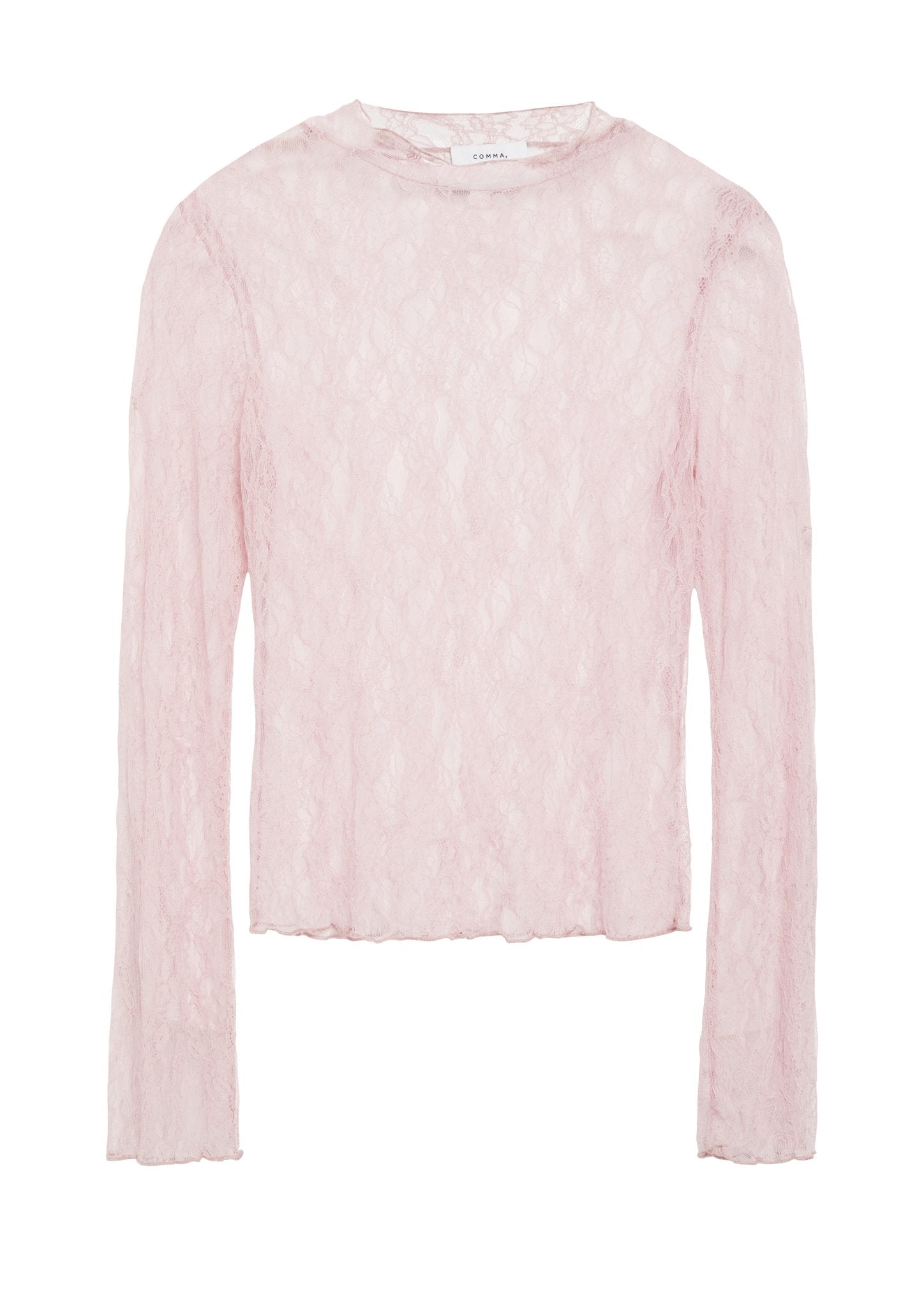 Longsleeve aus Spitze