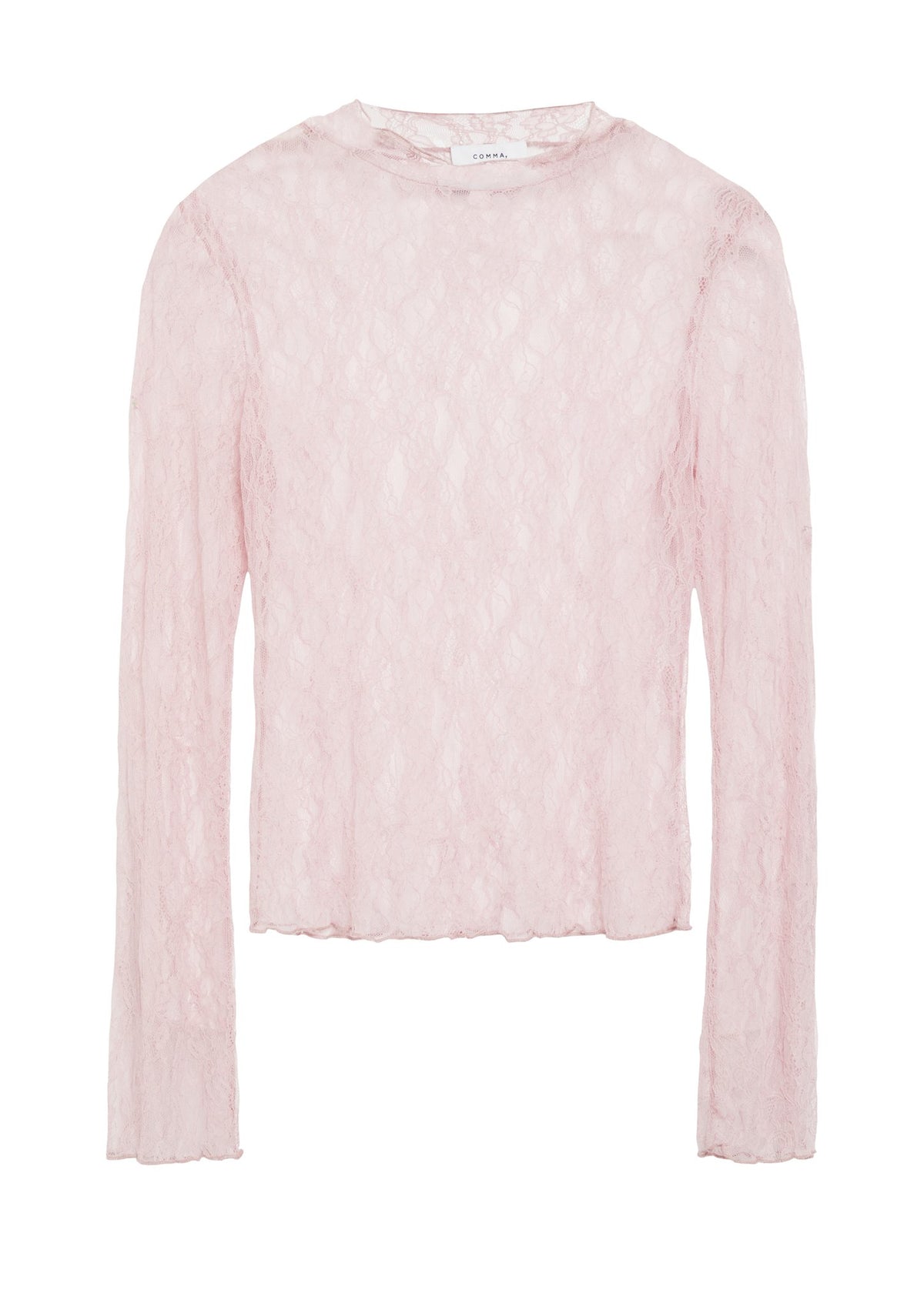 Longsleeve aus Spitze