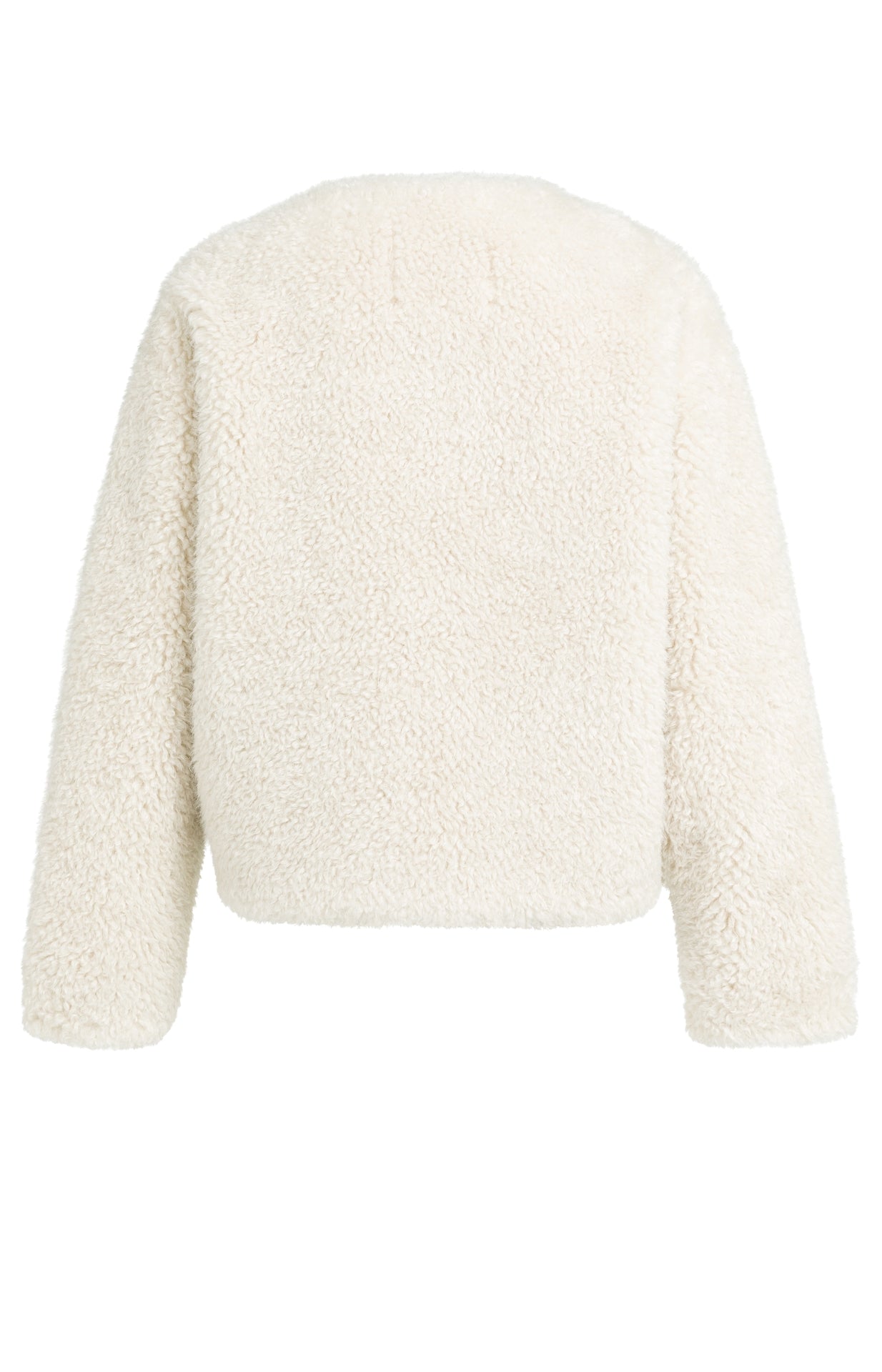 Oversize-Jacke aus Fellimitat