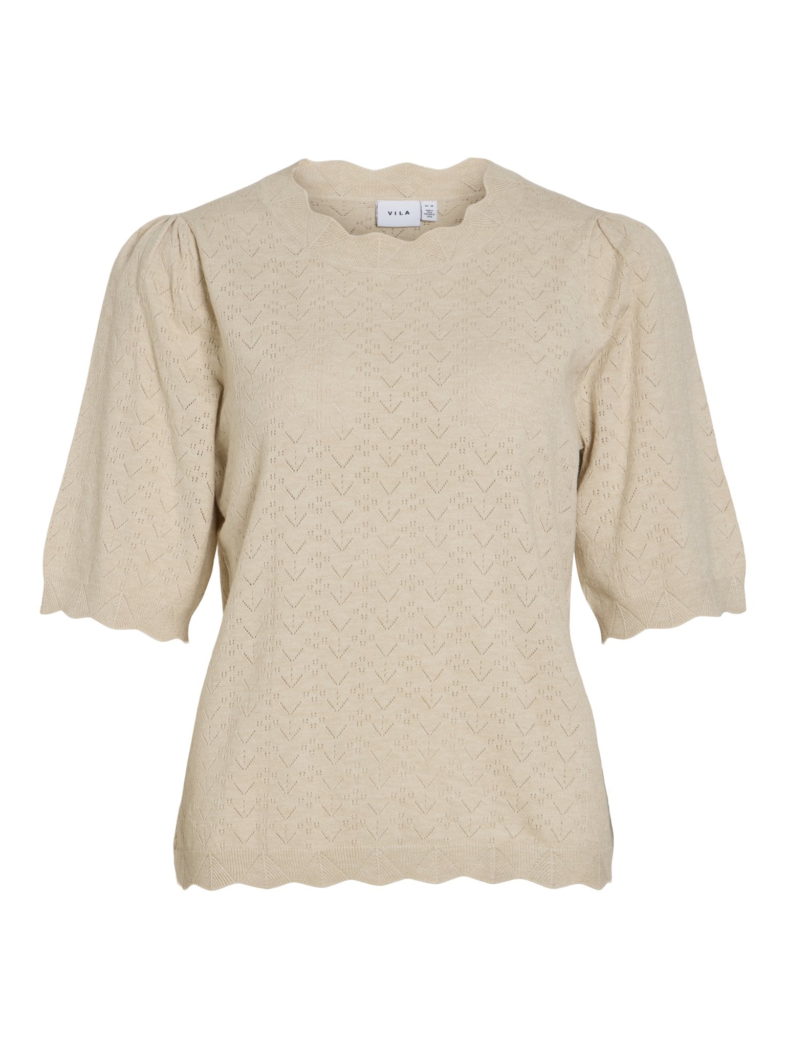 Kurzarm Strickpullover VIEMI