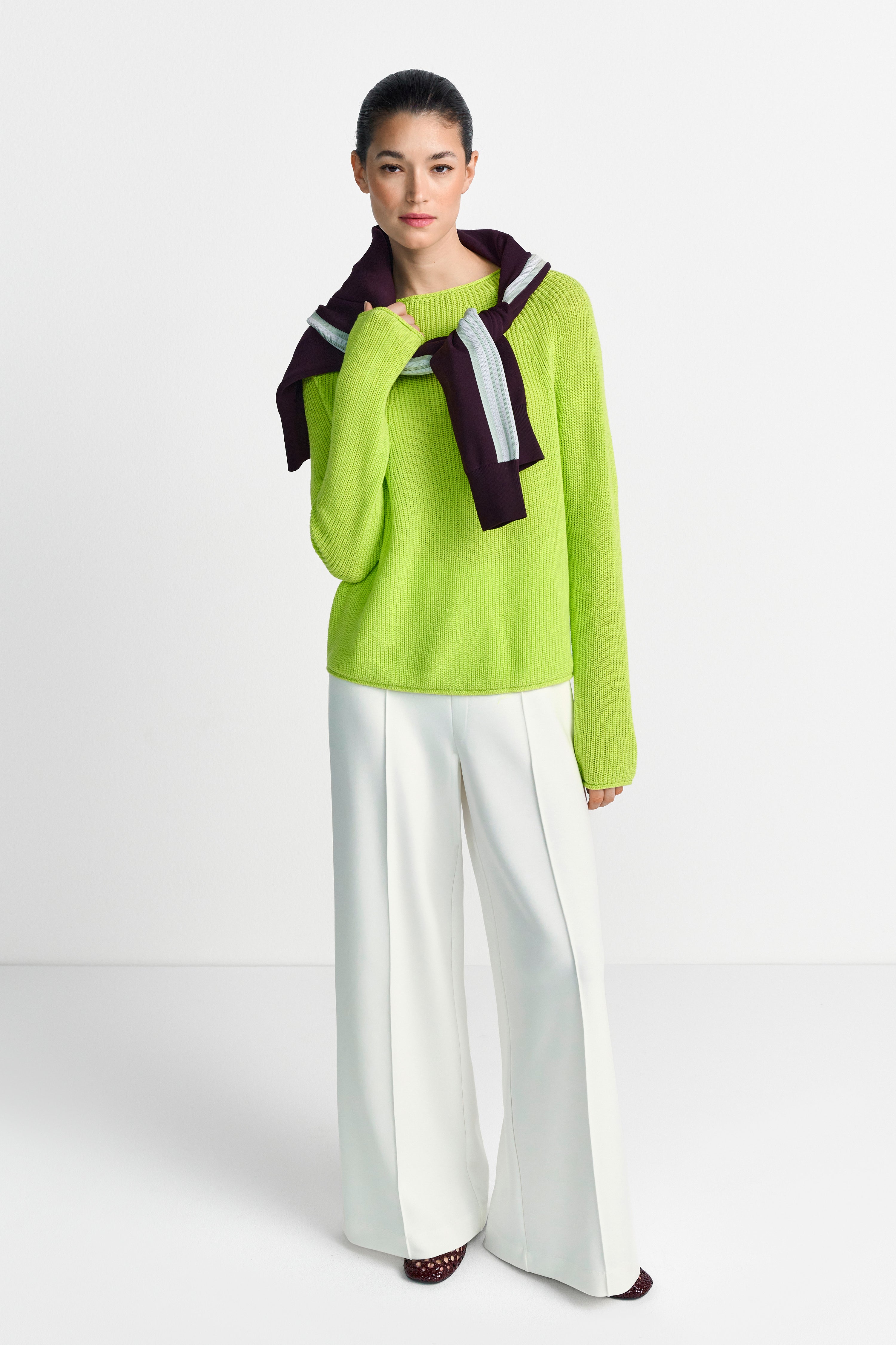 Rich & Royal Strickpullover Urban Lime