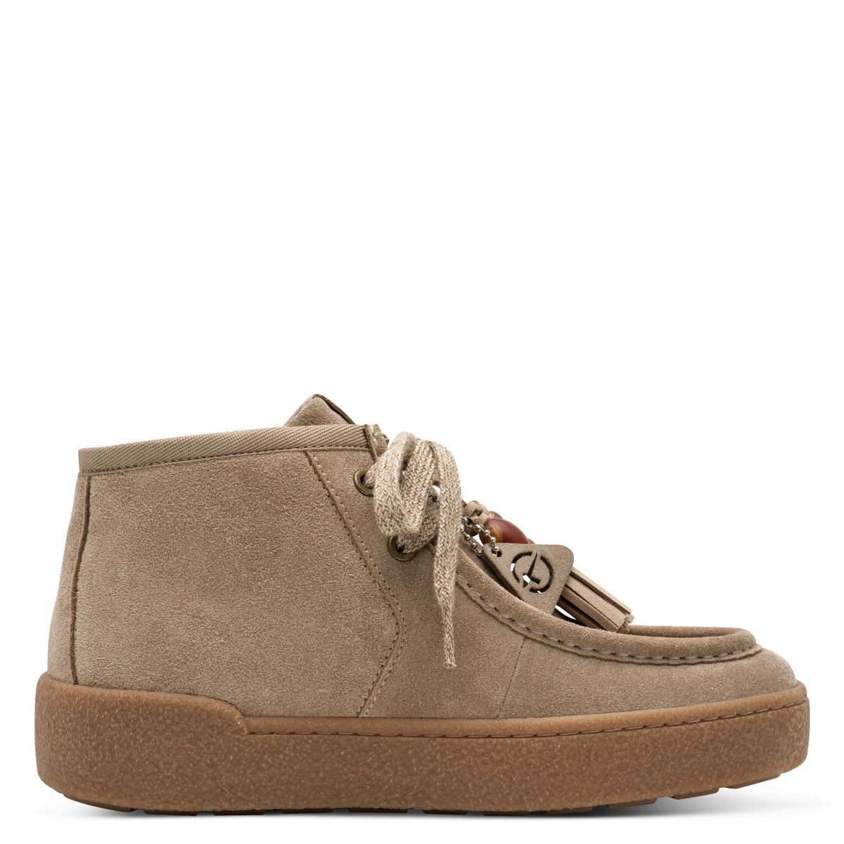 Ledersneaker im Boho-Style