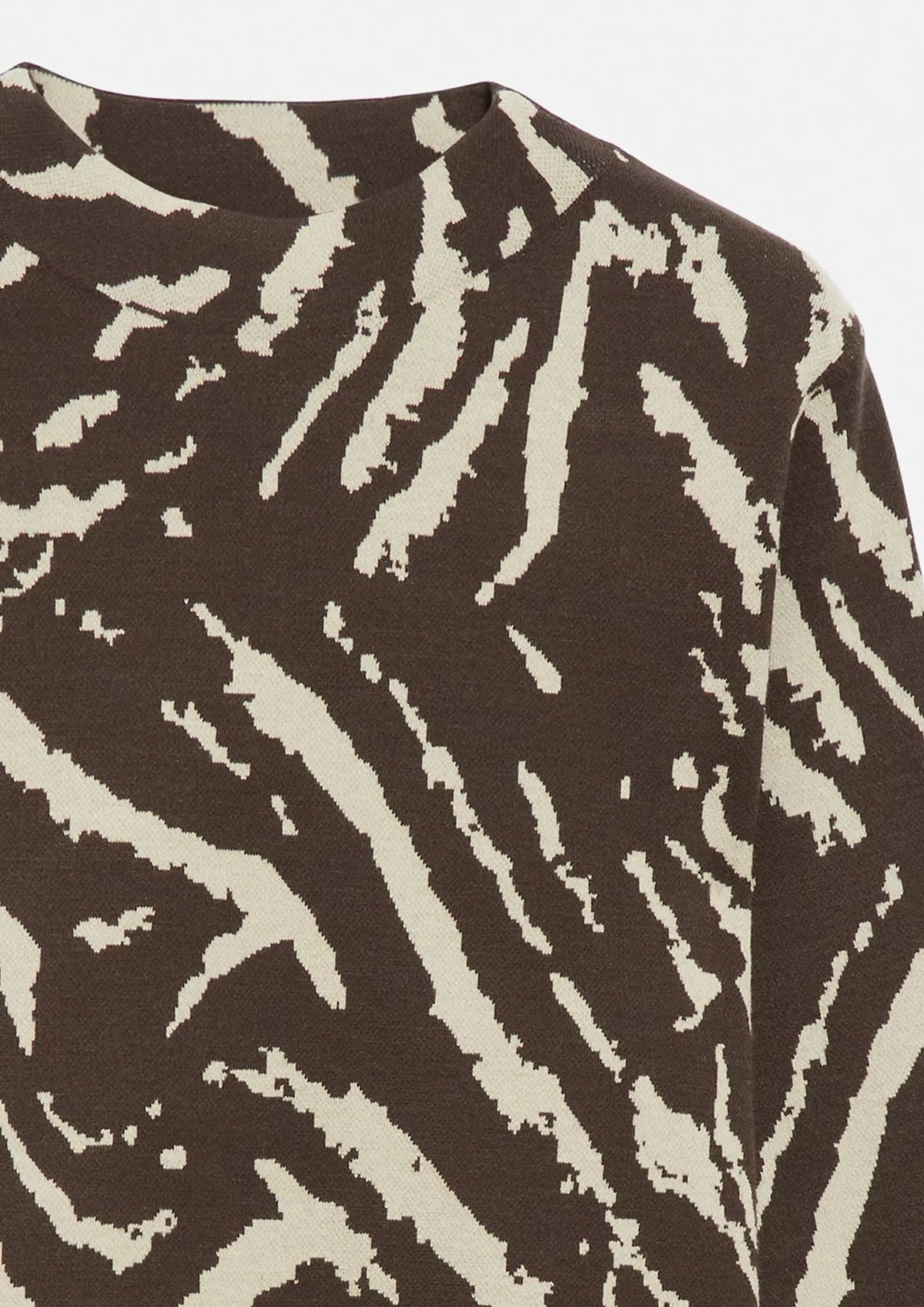 Comma Strickpullover Brown