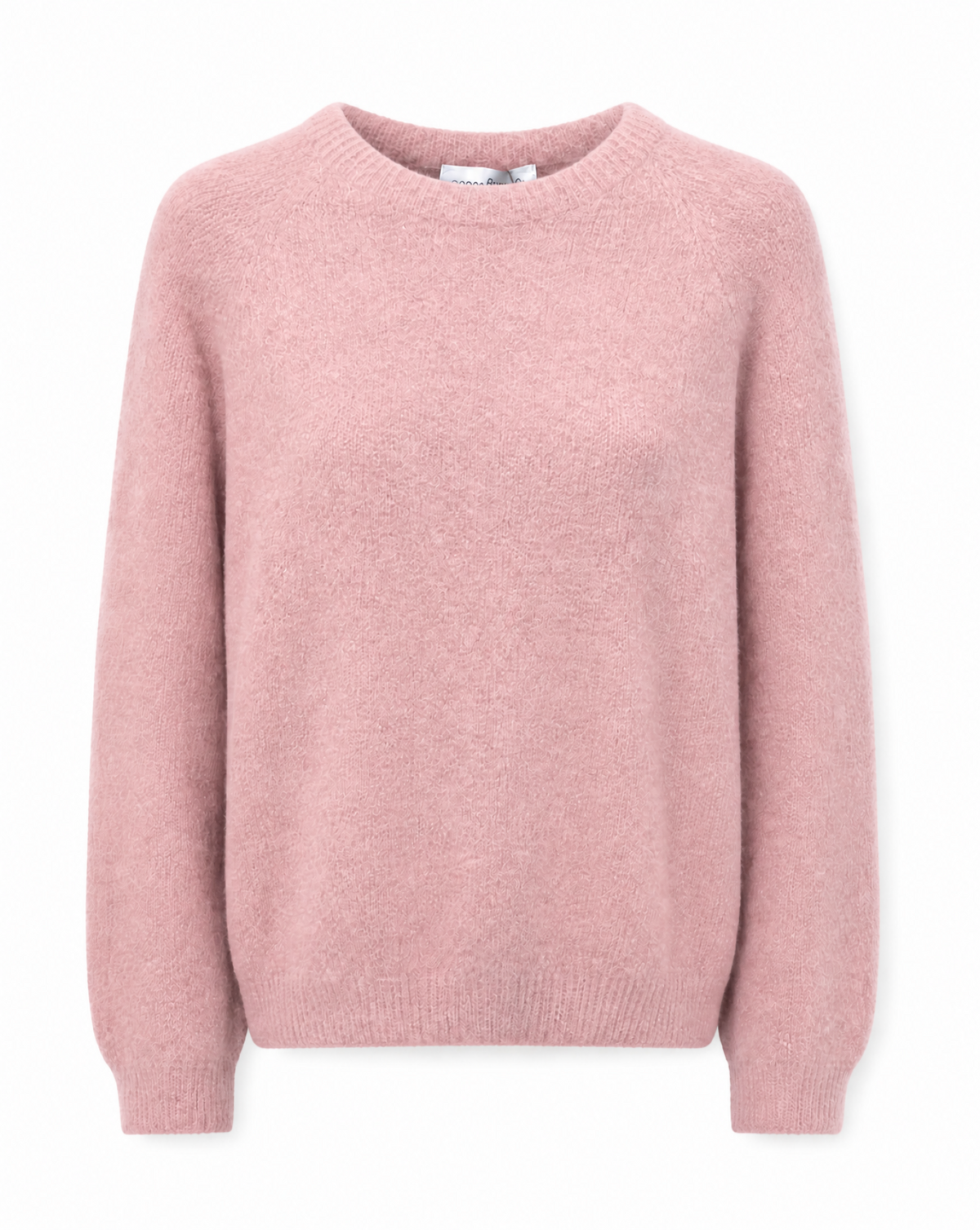Strickpullover mit Rundhalsausschnitt