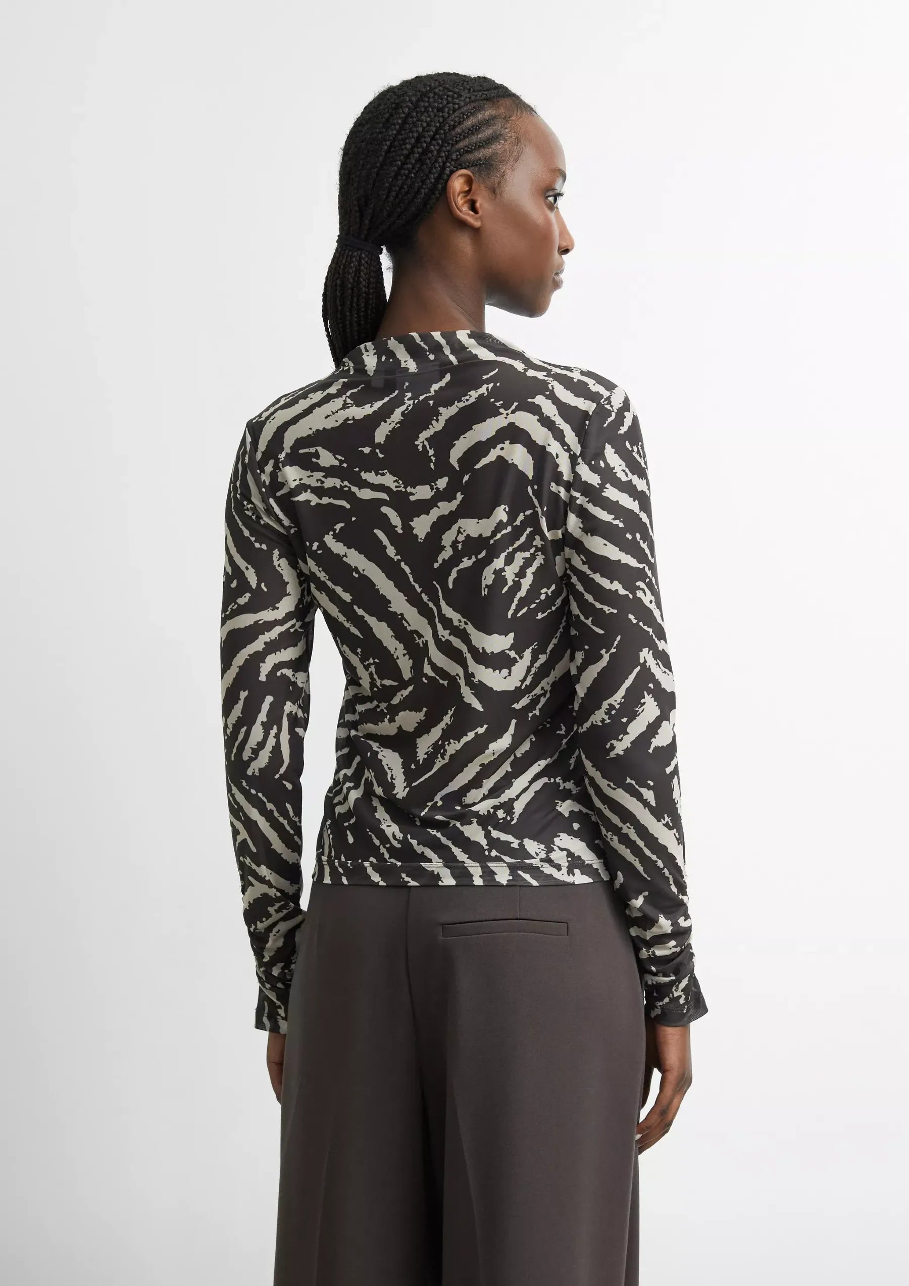 Longsleeve aus Mesh