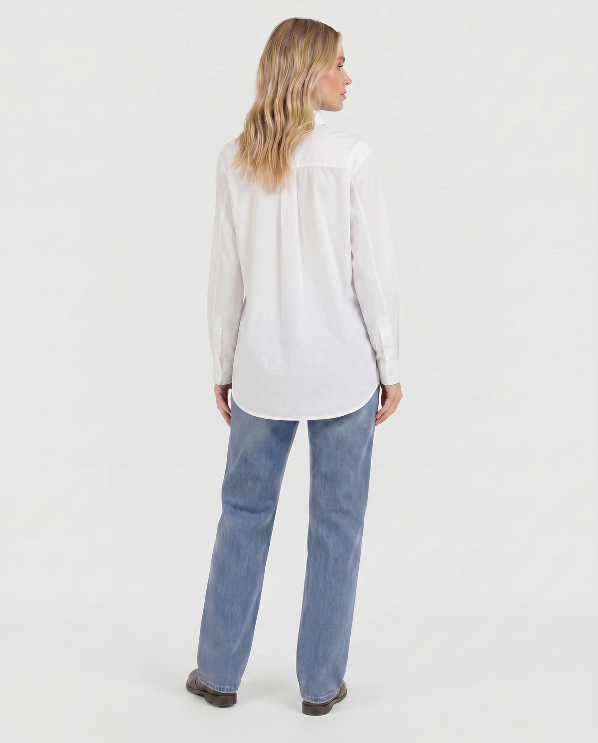 Bluse mit Brusttasche