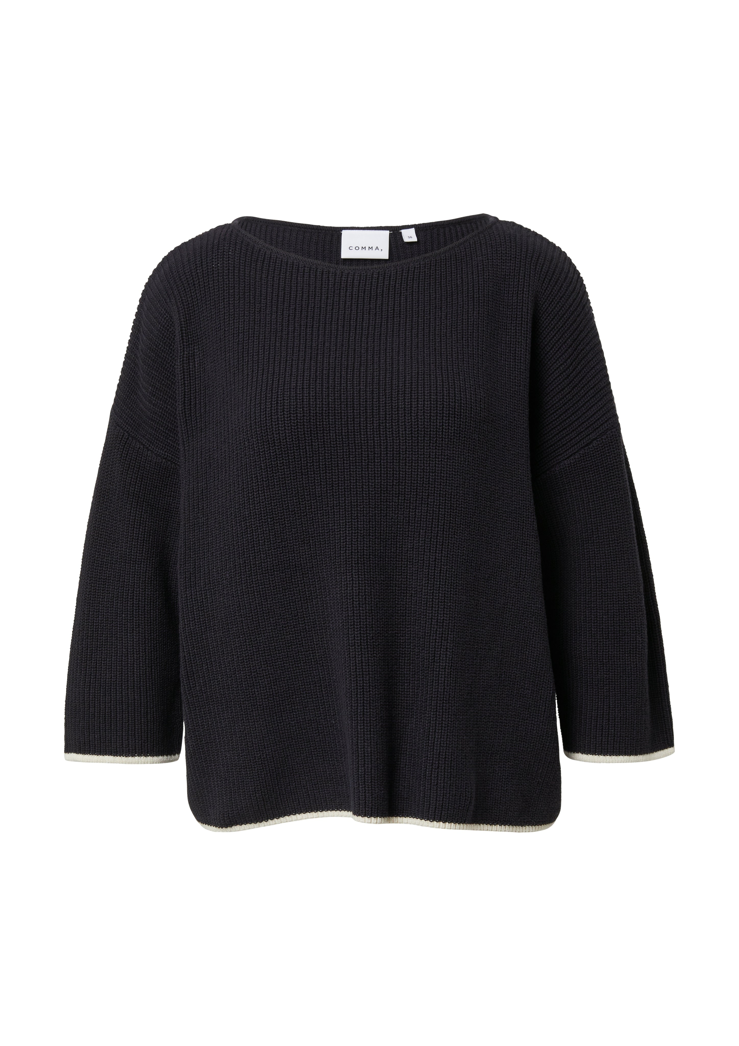 Comma knitted sweater