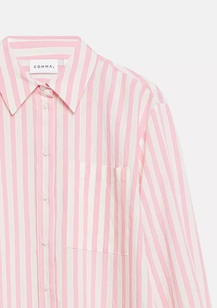 Bluse mit Streifen