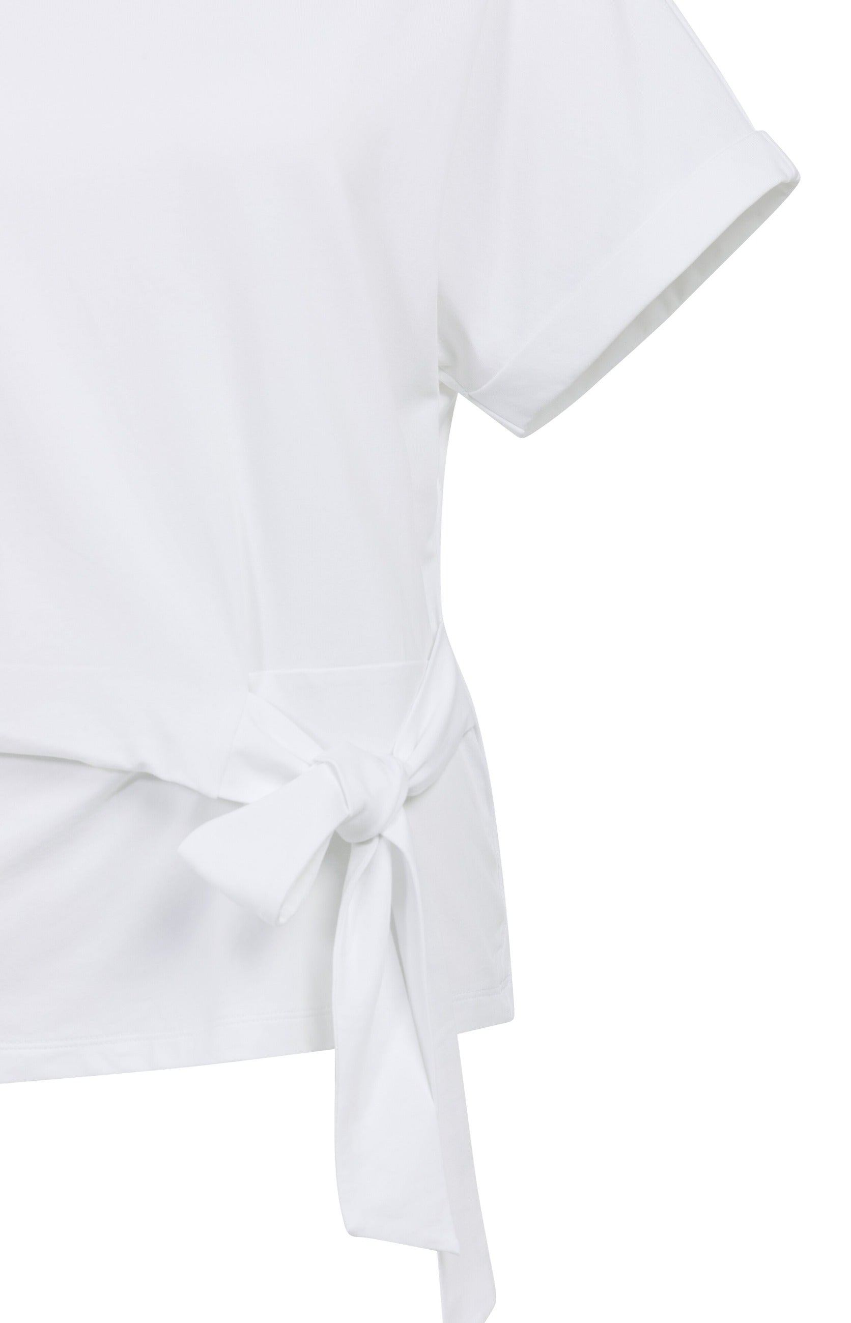 T-Shirt mit Knotendetail