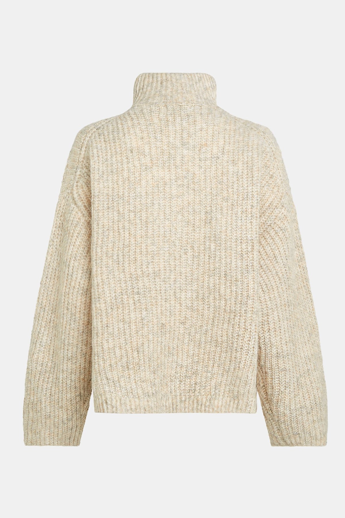 Strickpullover mit Half-Zip-Design