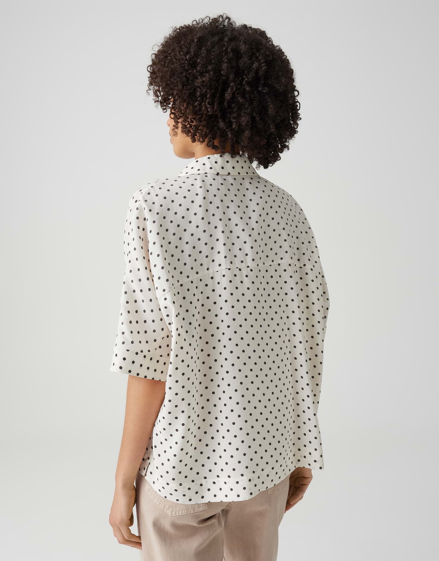 Kurzarm Bluse Farise polkadot