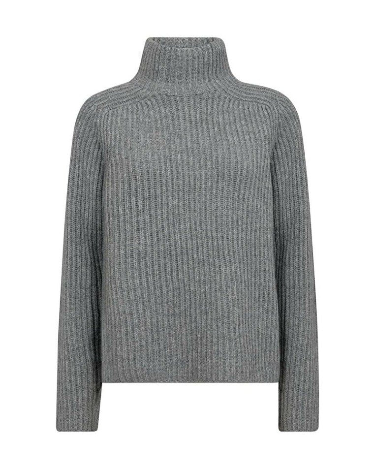 Mos Mosh Strickpullover Sharkskin