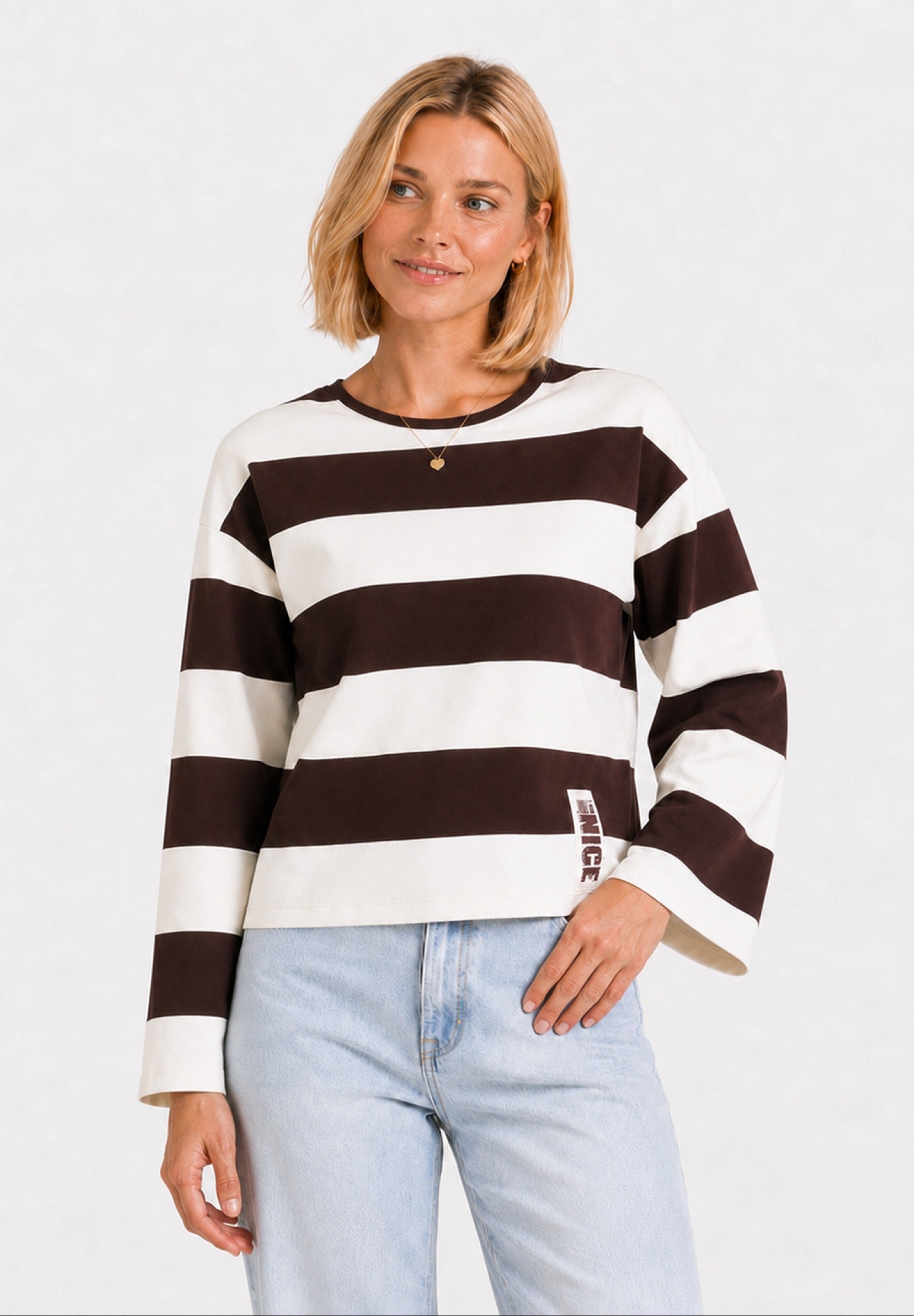 Sweatshirt WSW HAMPTON round