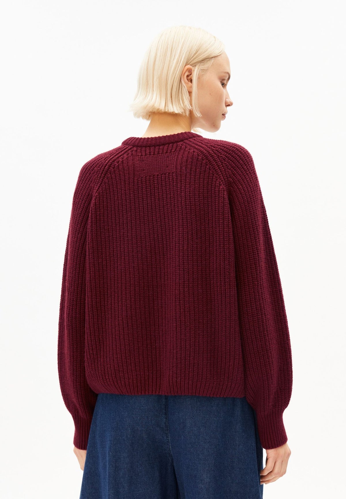Rippstrick Pullover