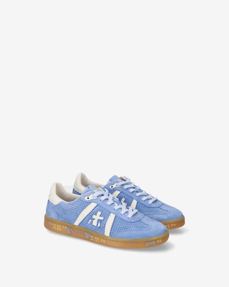 Premiata Schuhe Var Light Blue