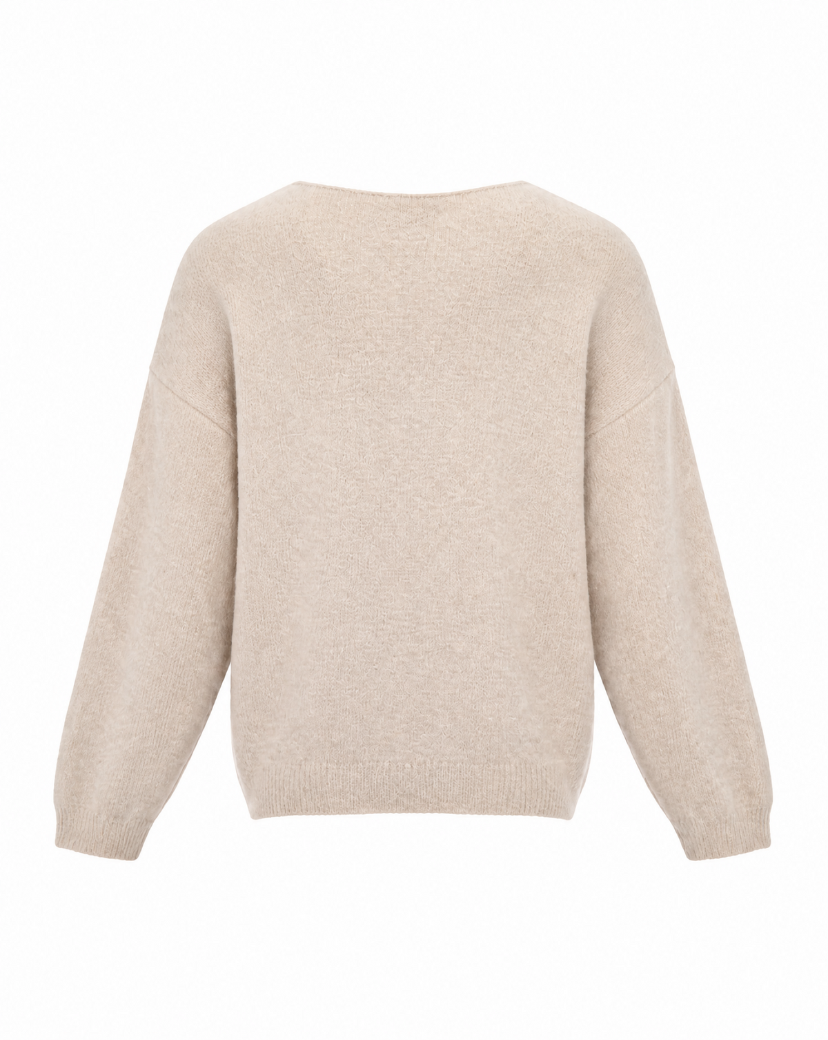 Strickpullover mit V-Ausschnitt