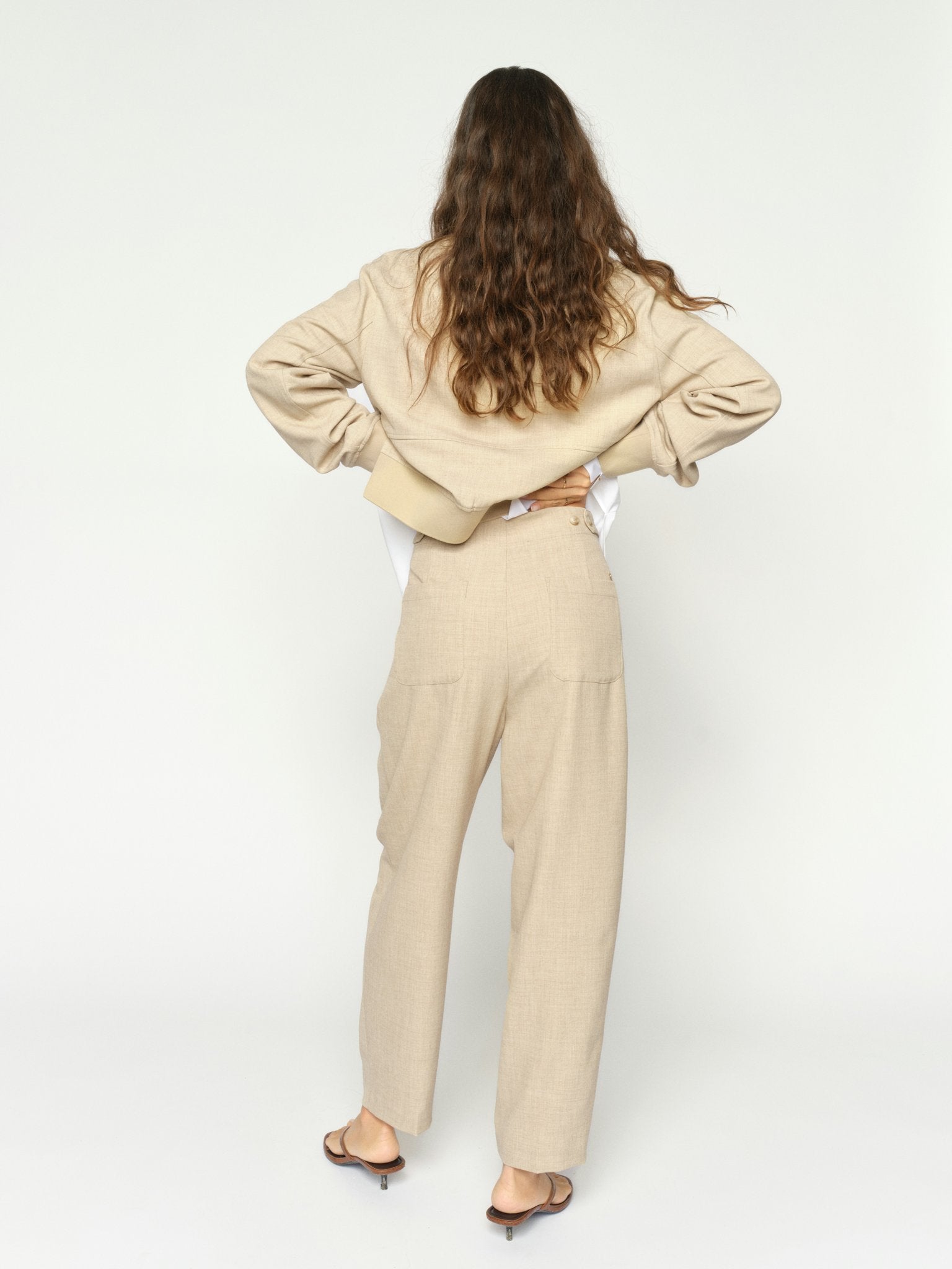 Mos Mosh Business-Hosen Twill