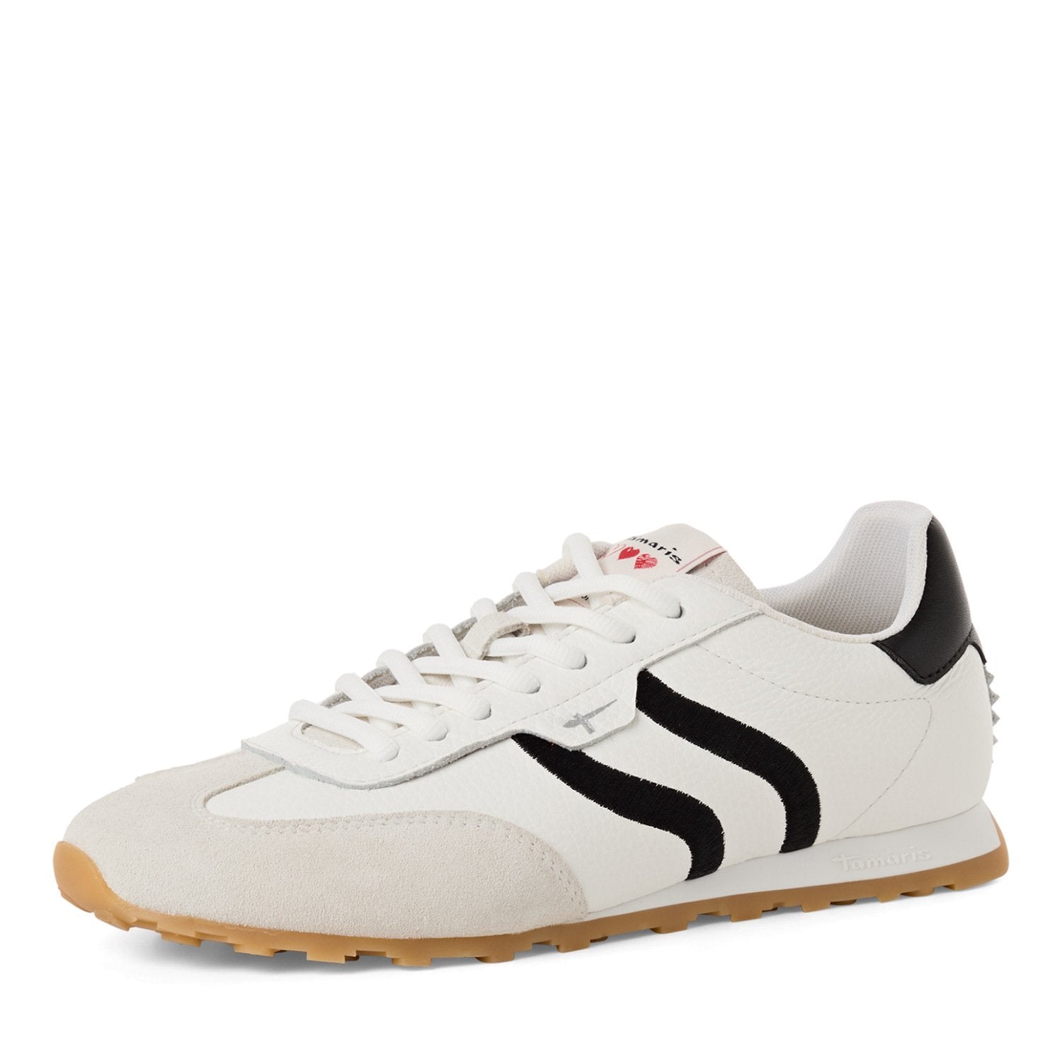 Tamaris Schuhe White/Black