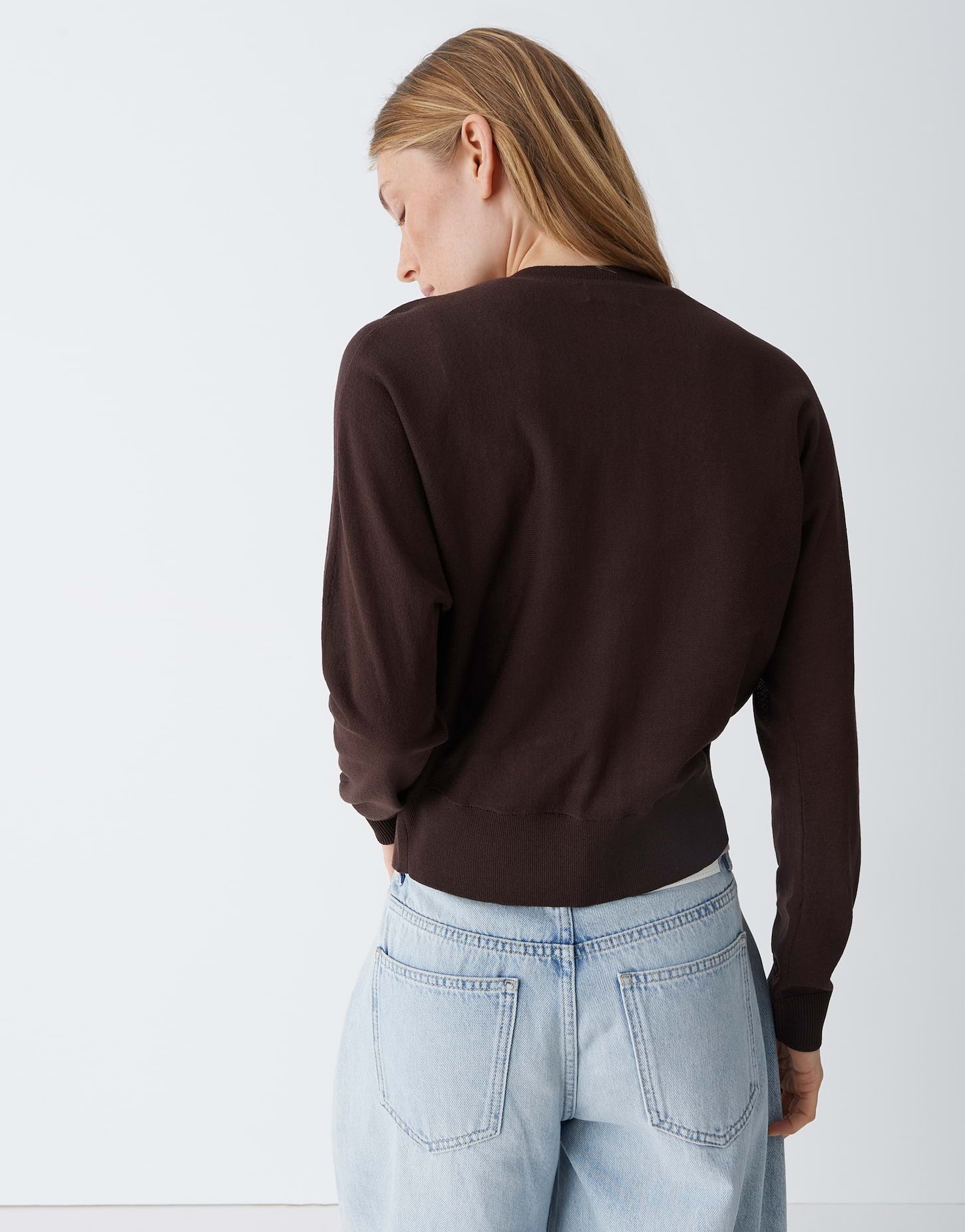 Opus Strickjacken Coffee Bean