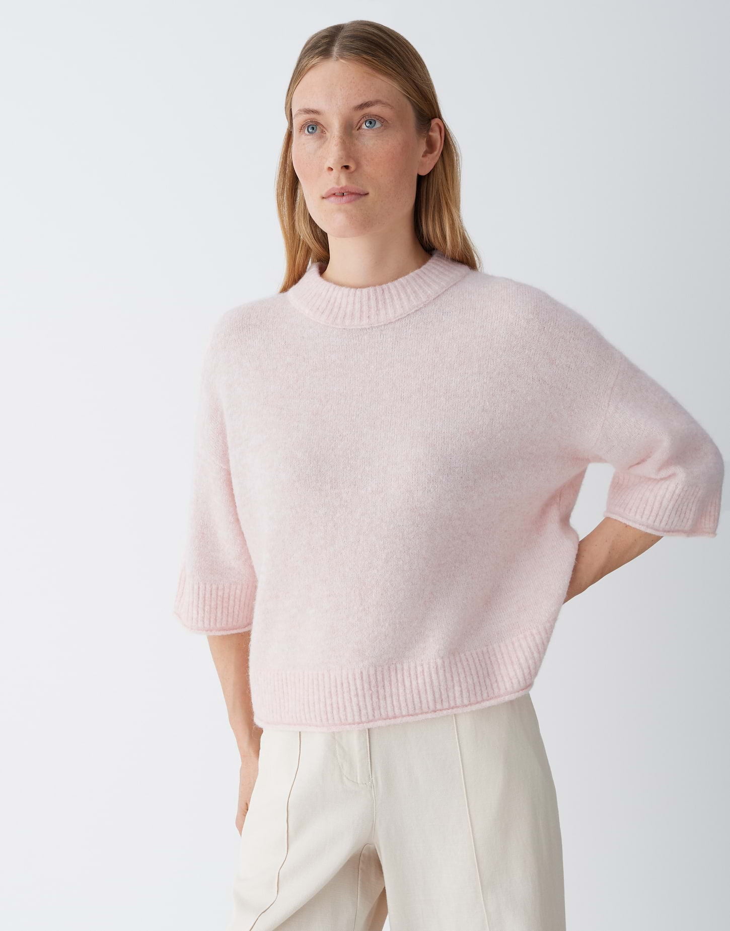 Opus Strickpullover Rose Tint