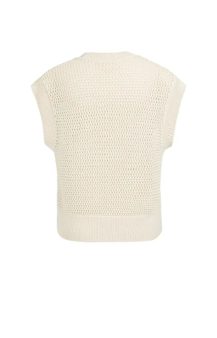 Ärmelloser Cardigan