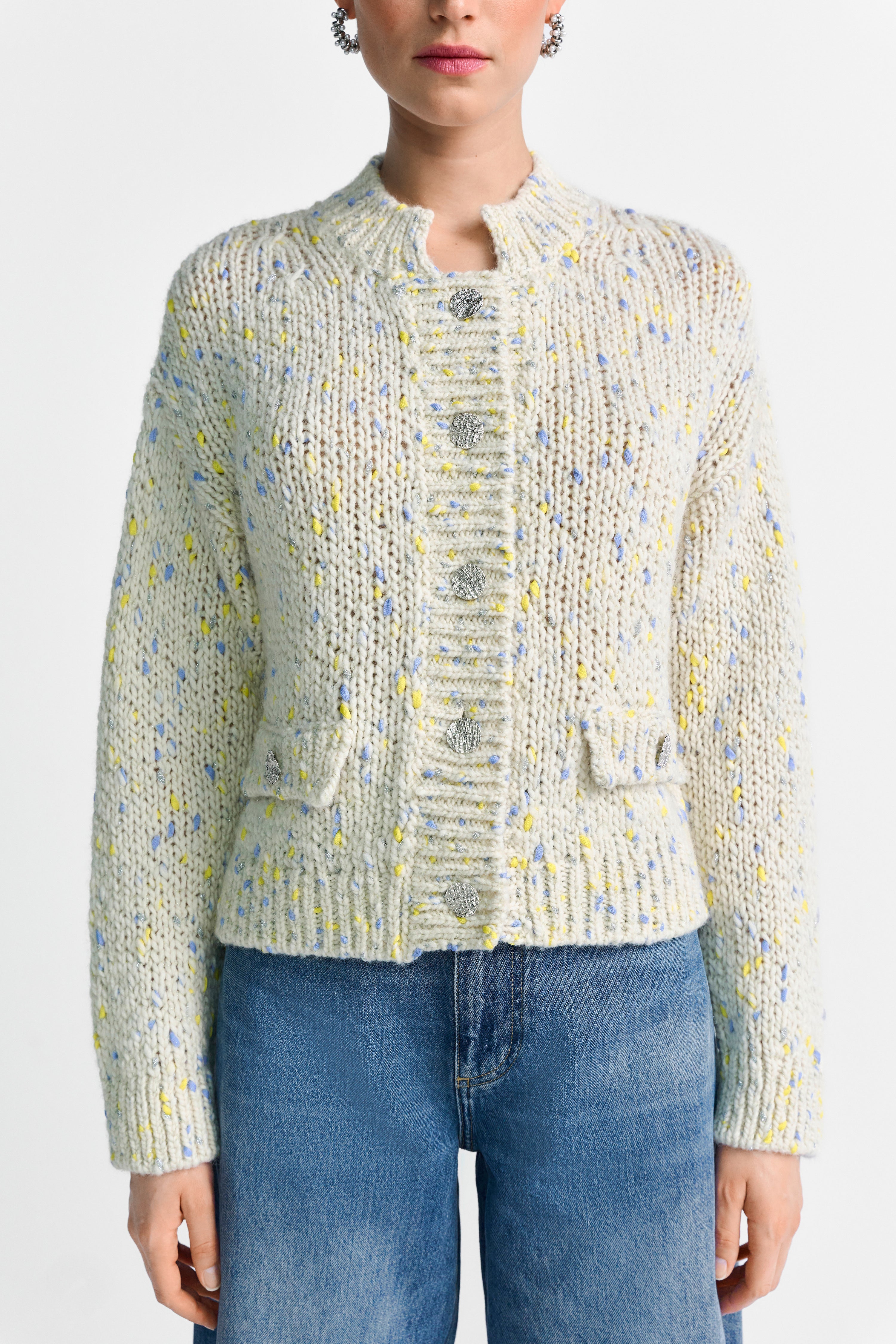Rich & Royal Strickjacken Urban Lime
