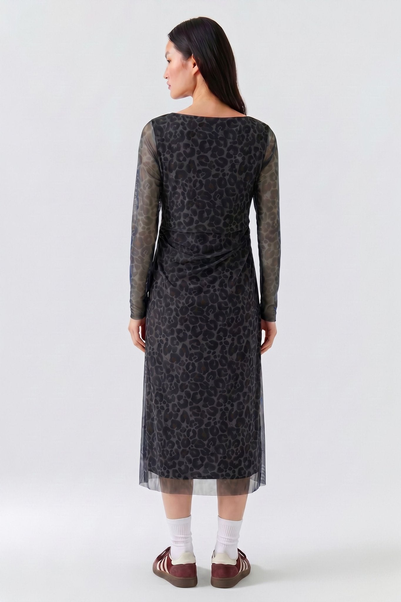Kleid mit Leopardenprint