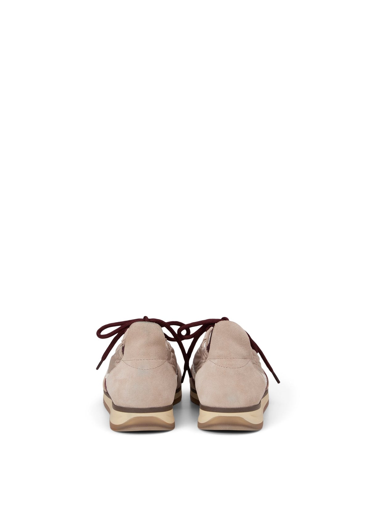 Sneaker mit Lederakzenten