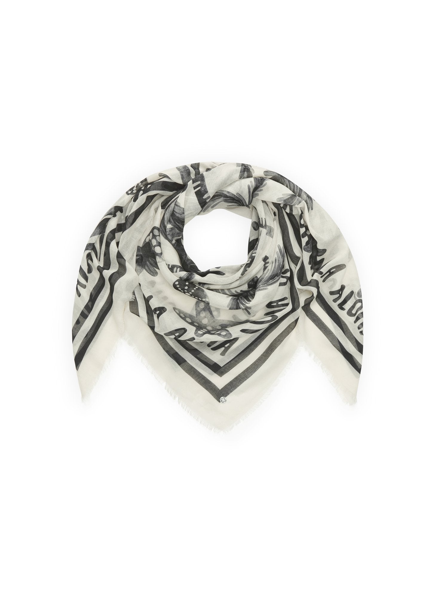 Tuch mit Strand-Motiven