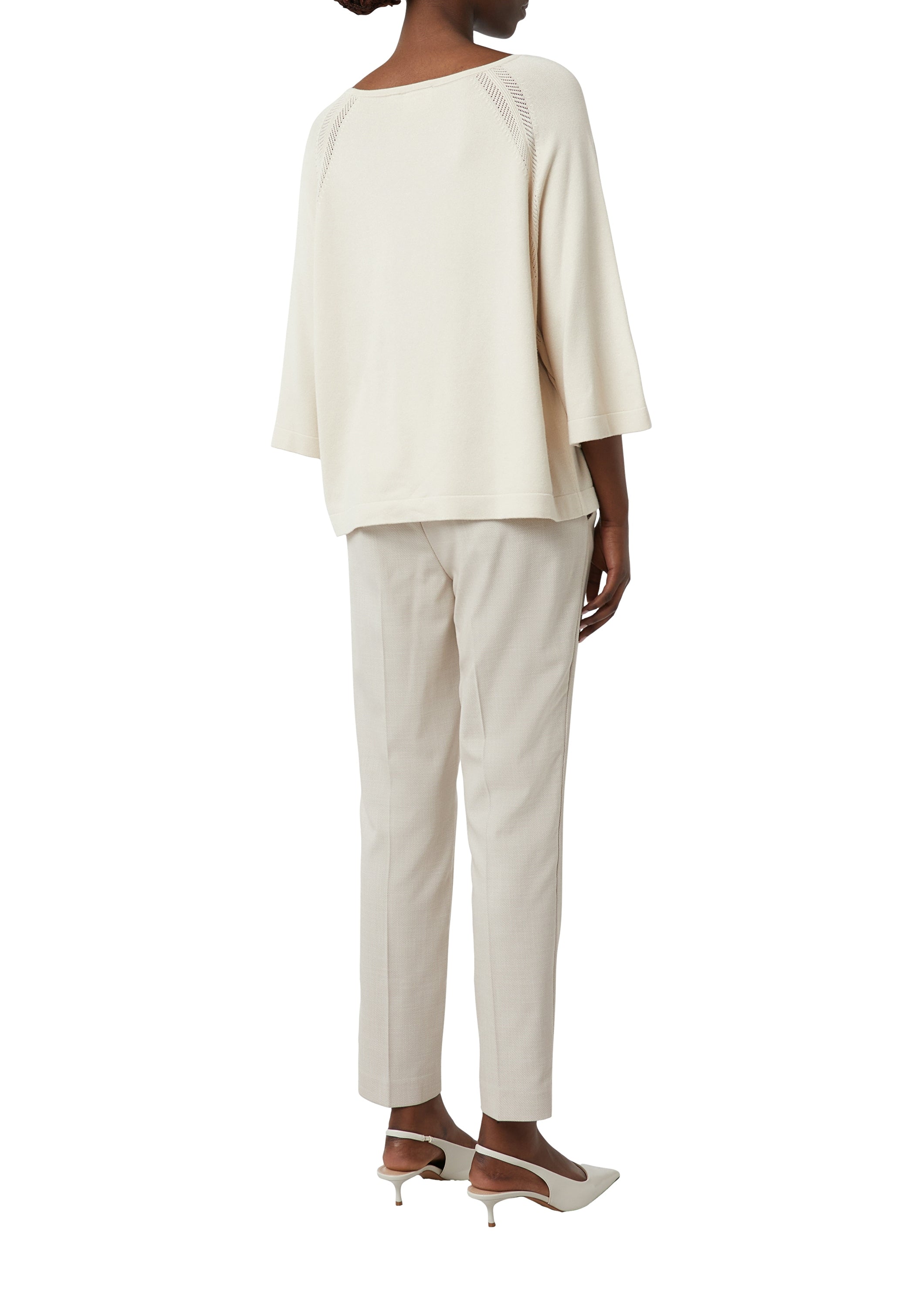 Comma Strickpullover Brown