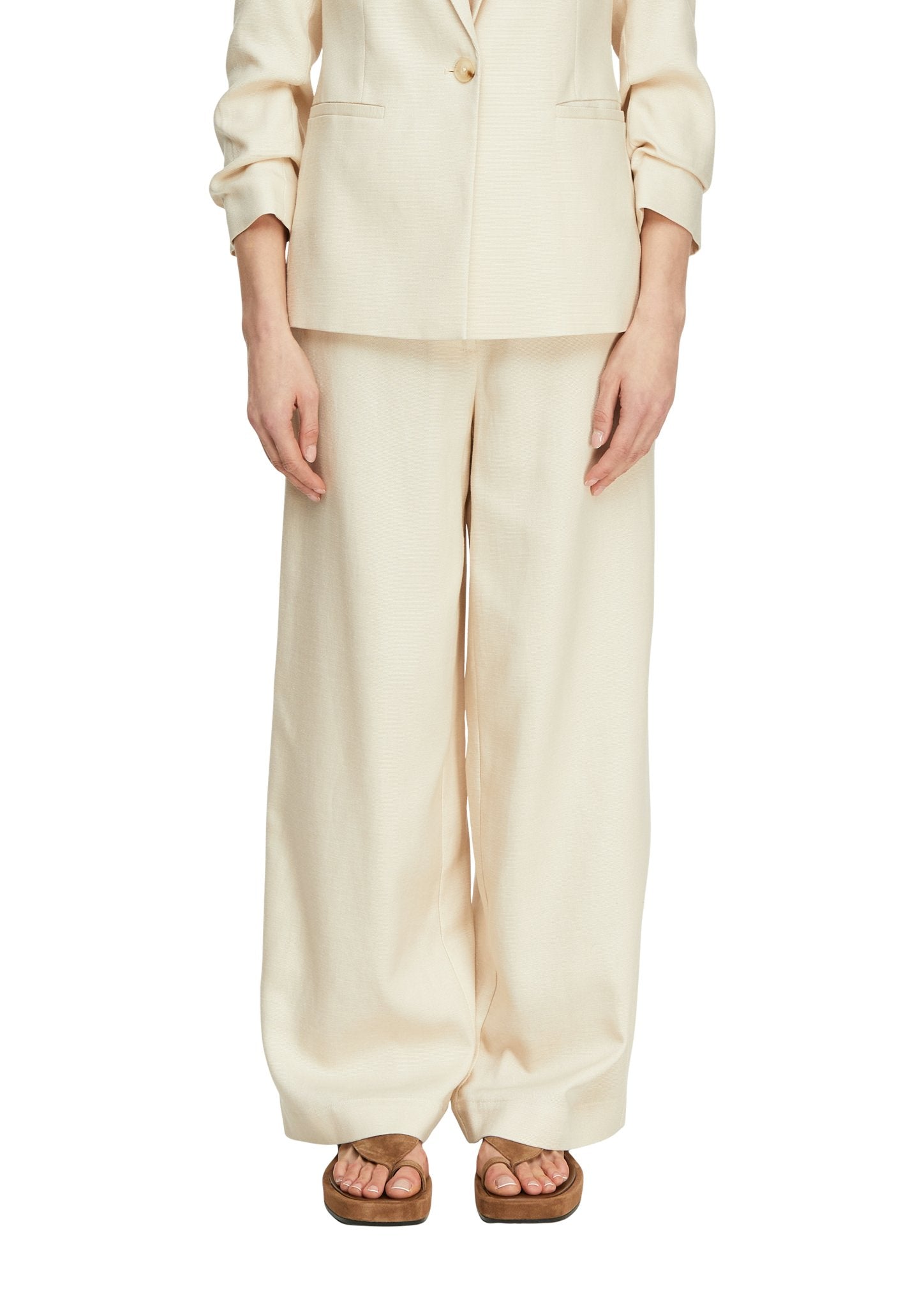 Businesshose Wide-Leg