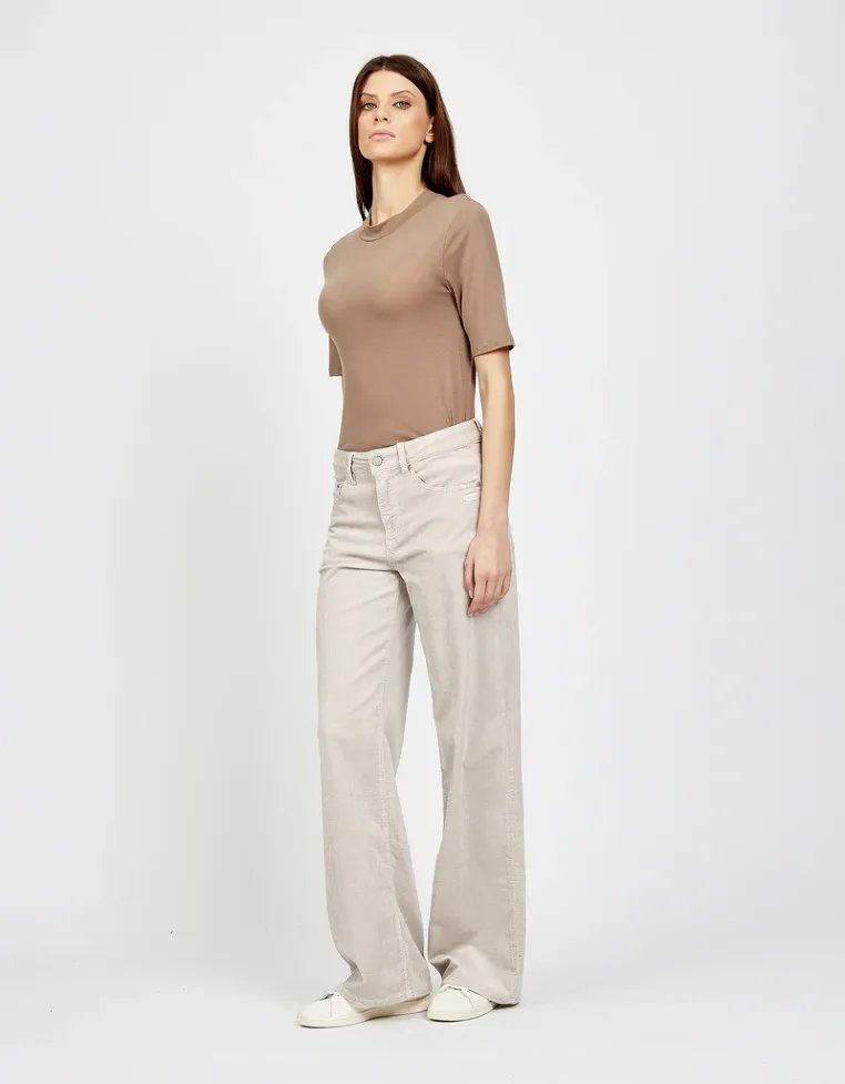 Gang Hosen Silver Grey