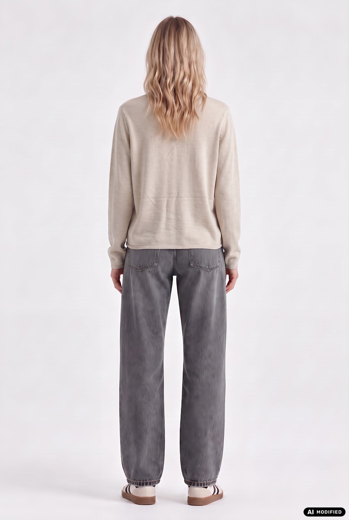 Strickjacke mit Zick-Zack Kanten