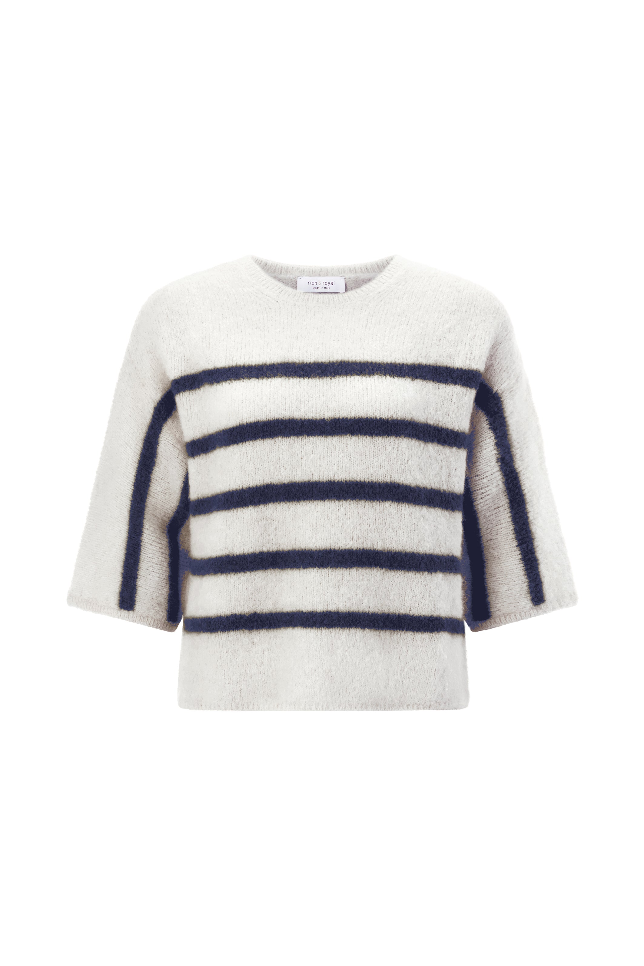 Rich & Royal Strickpullover Midnight Blue
