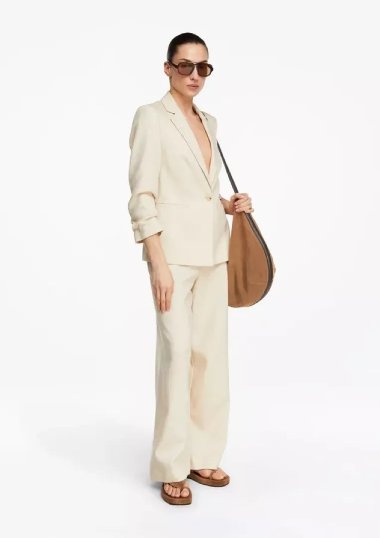 Businesshose Wide-Leg