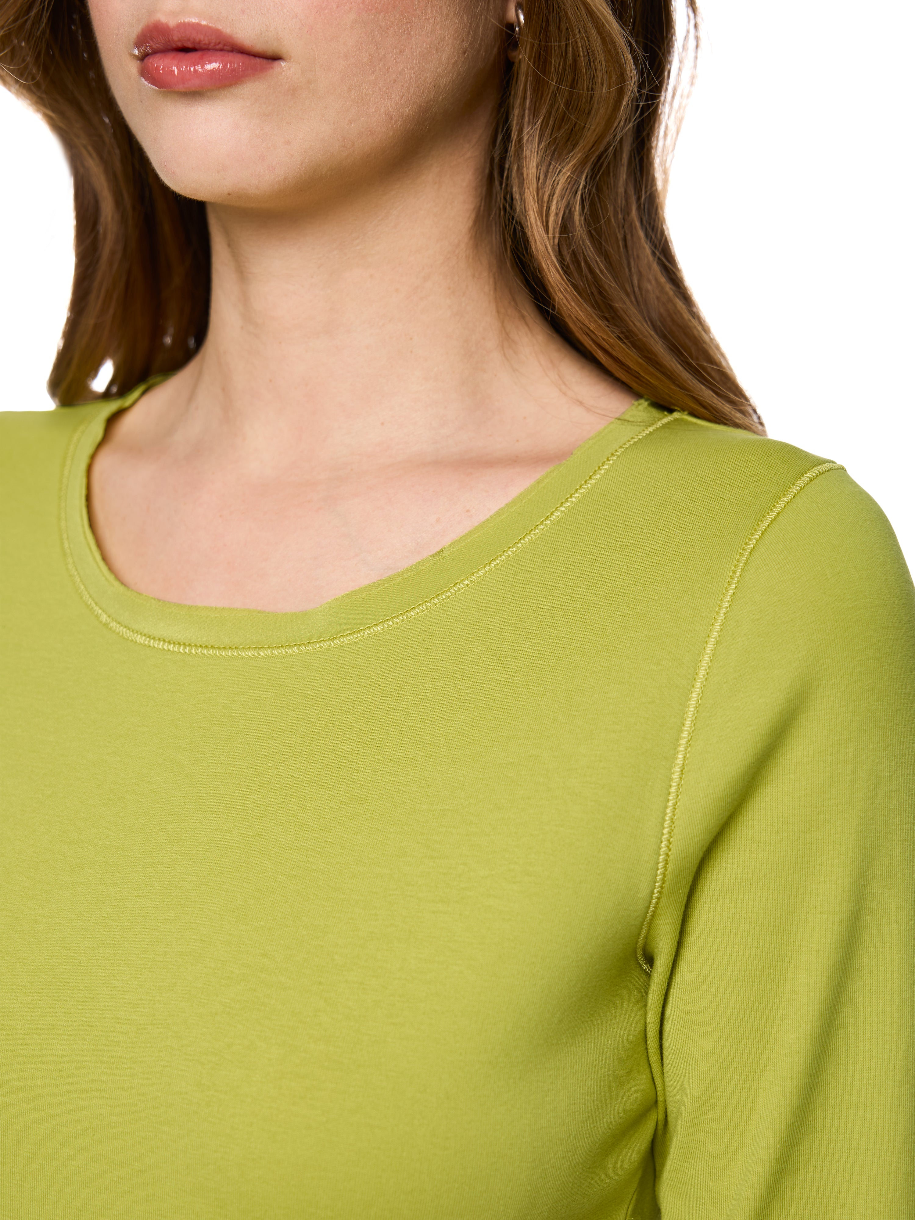 T-Shirt mit Ärmelumschlag