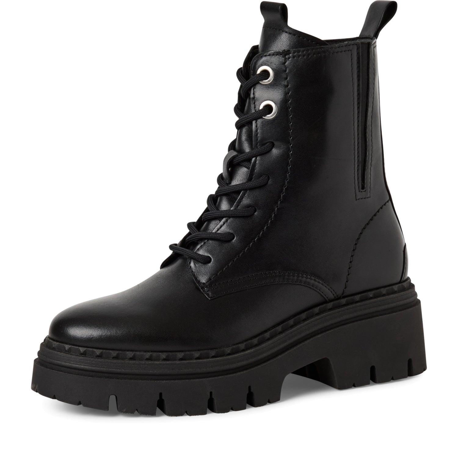 Tamaris Schuhe Black Leather