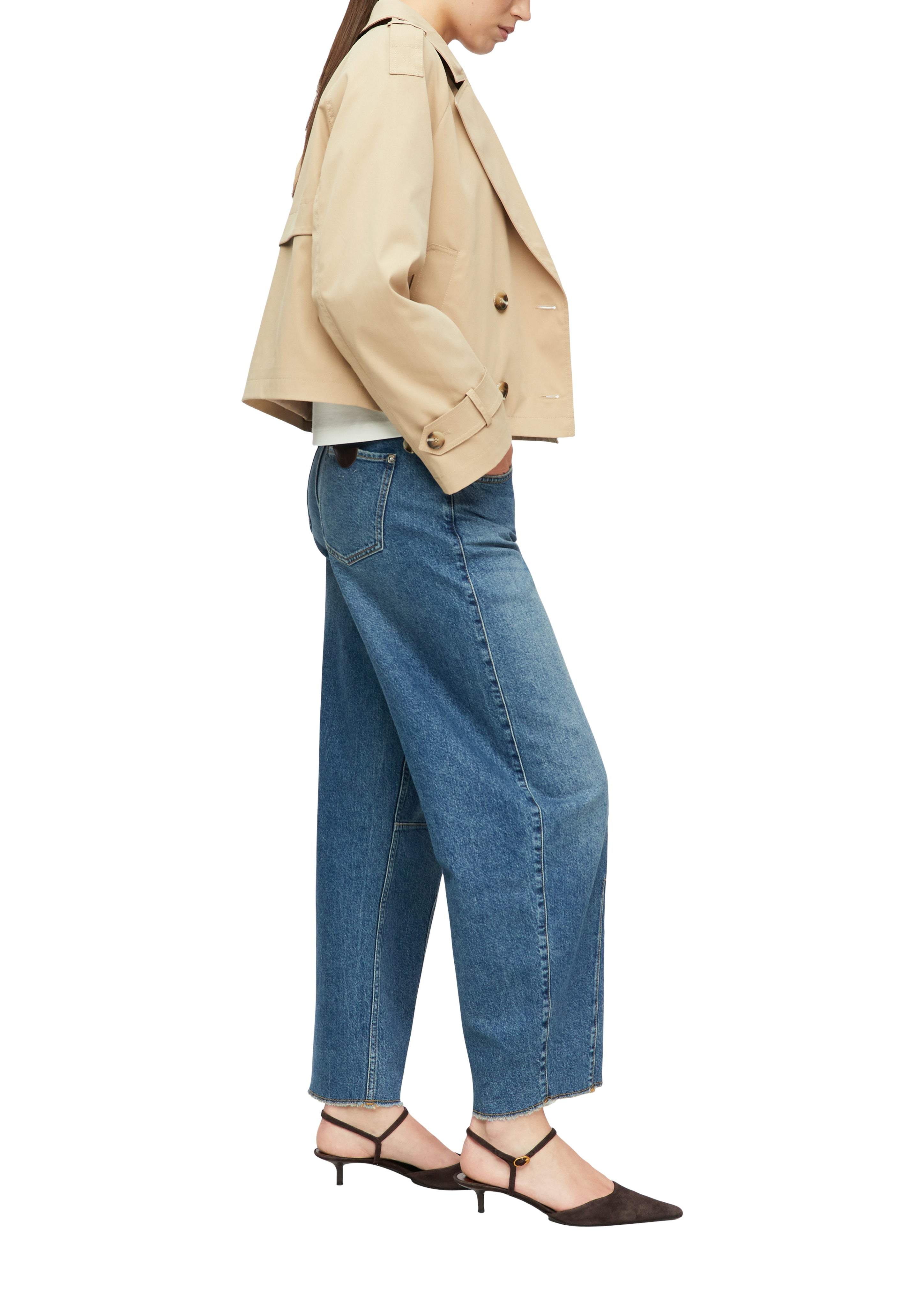 Jacke im Trench-Style