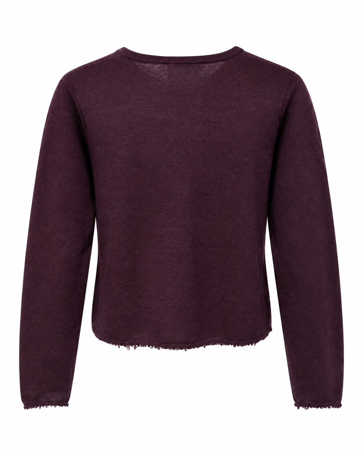 Strickjacke mit Zick-Zack Kanten