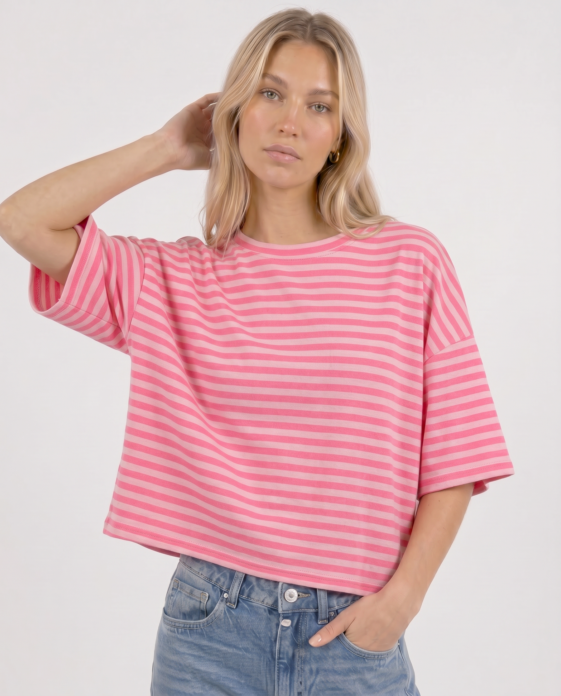 T-Shirt mit Streifen