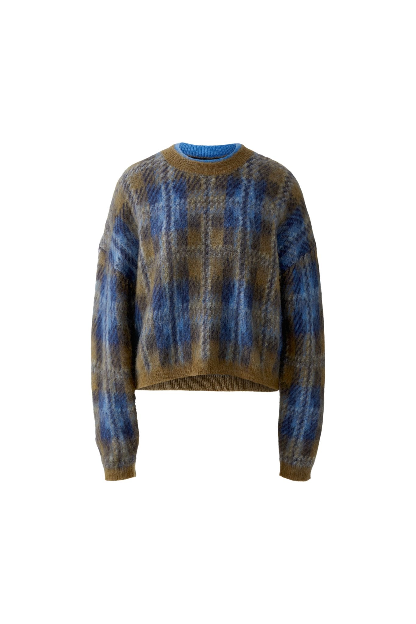 Strickpullover mit Print