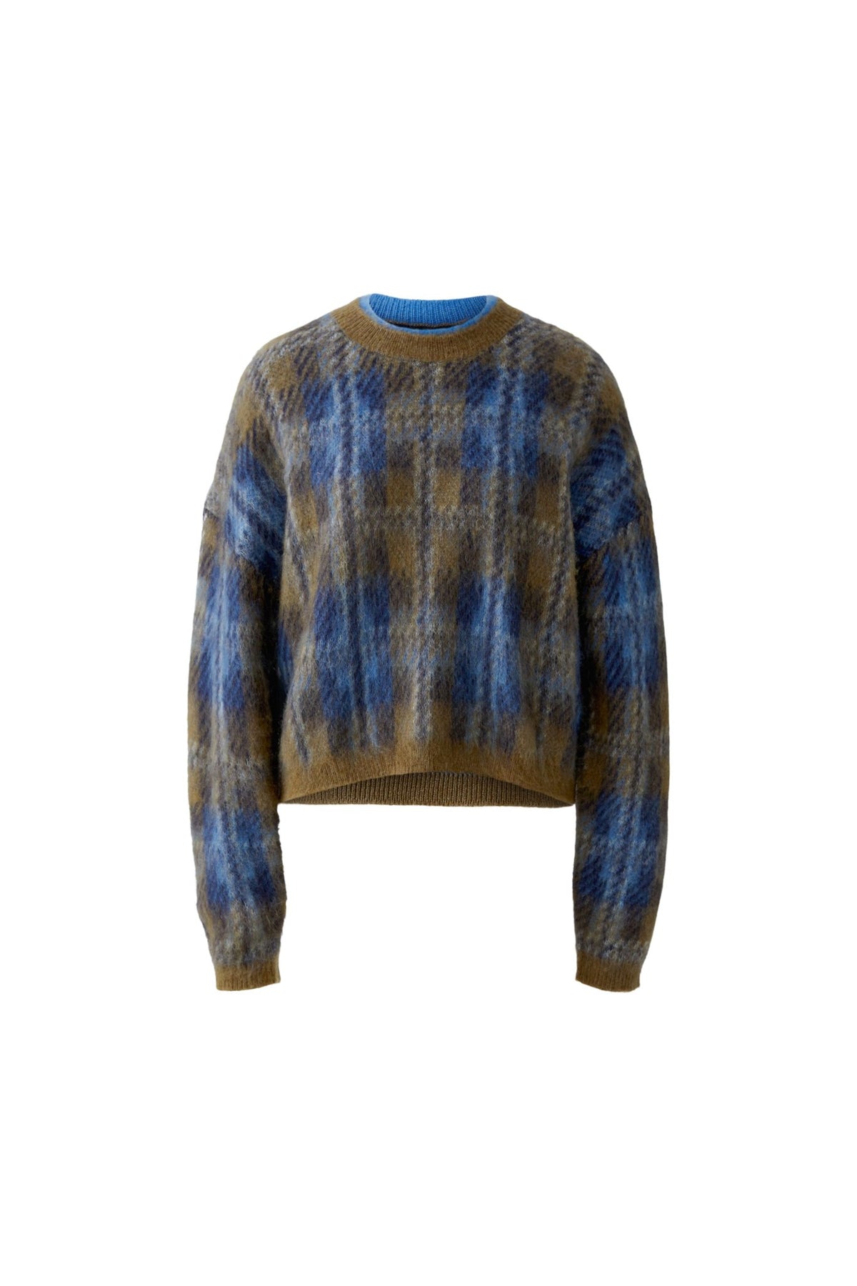 Strickpullover mit Print