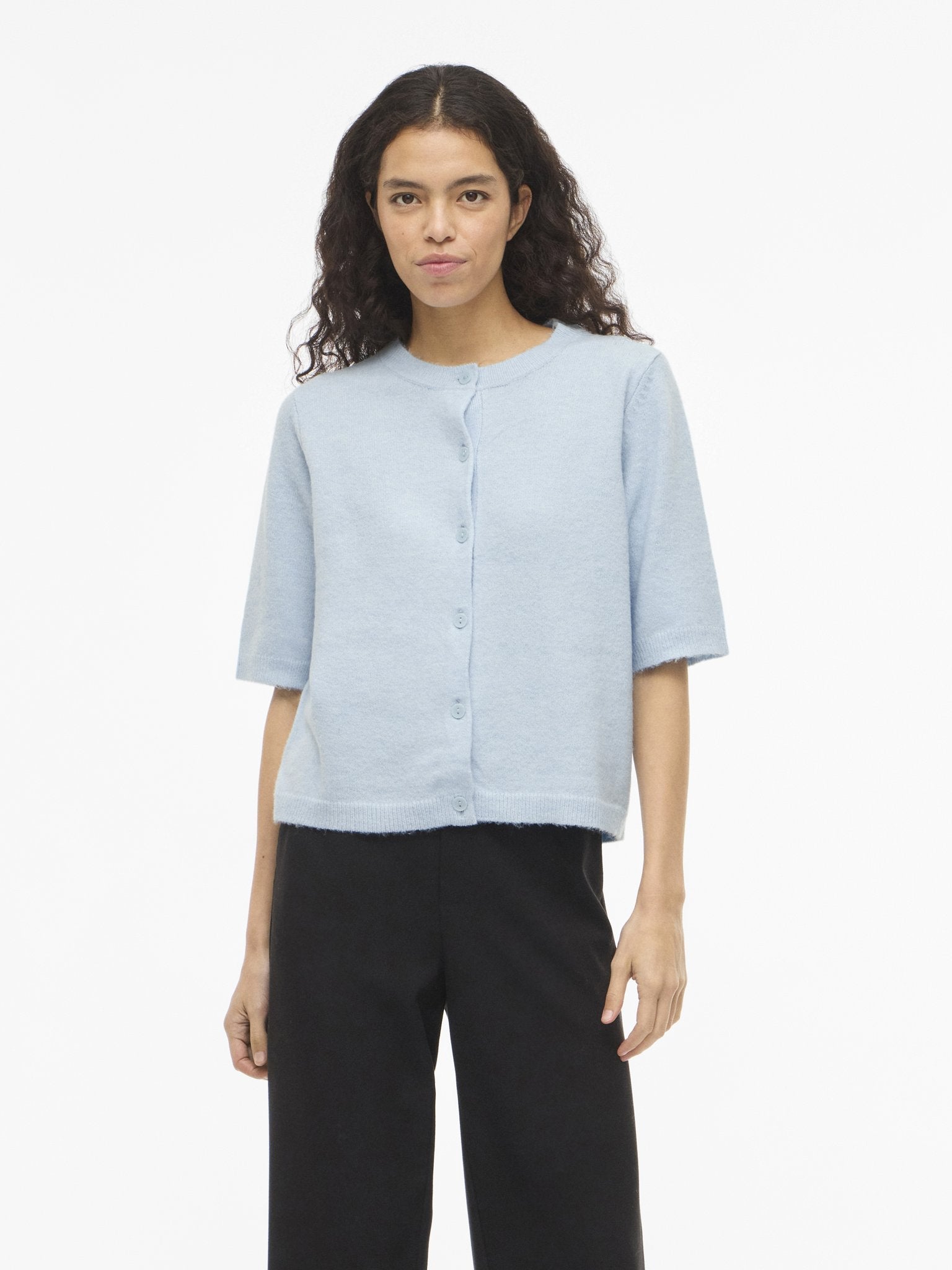 VILA Strickjacken Nantucket Breeze/Melange