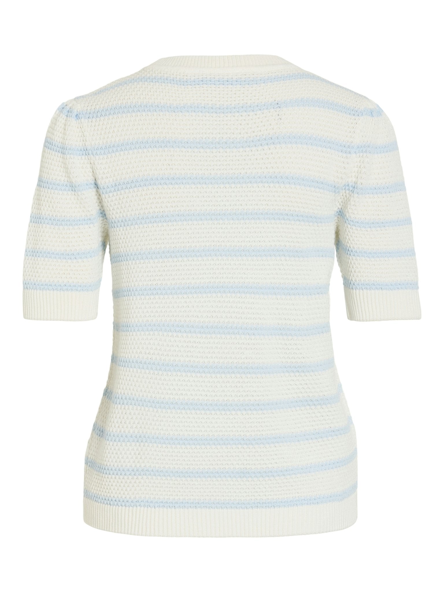 VILA T-Shirts White Alyssum/Nantucket Breeze